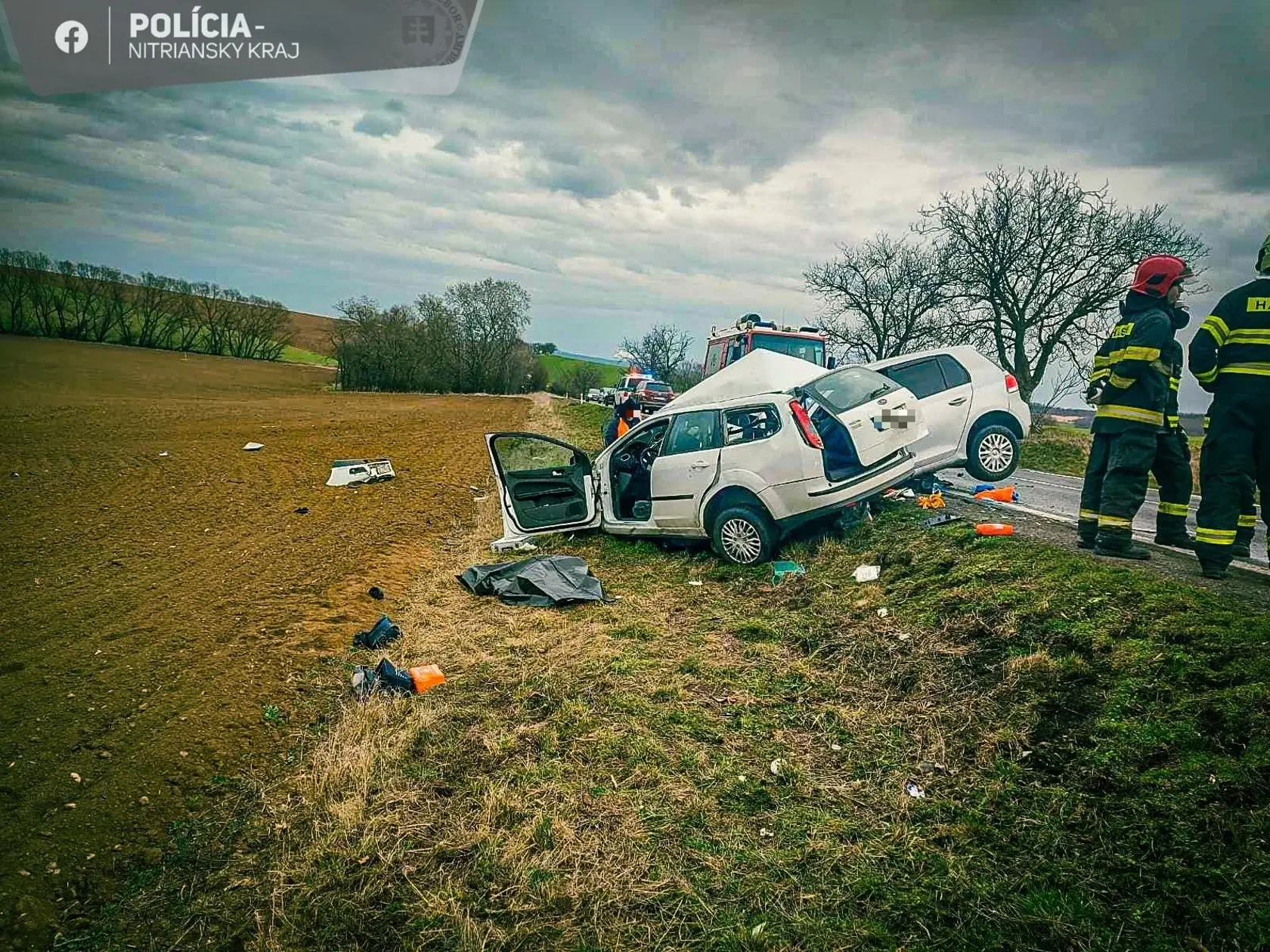 Pri dopravnej nehode neďaleko Nitry prišla o život 48-ročná žena.