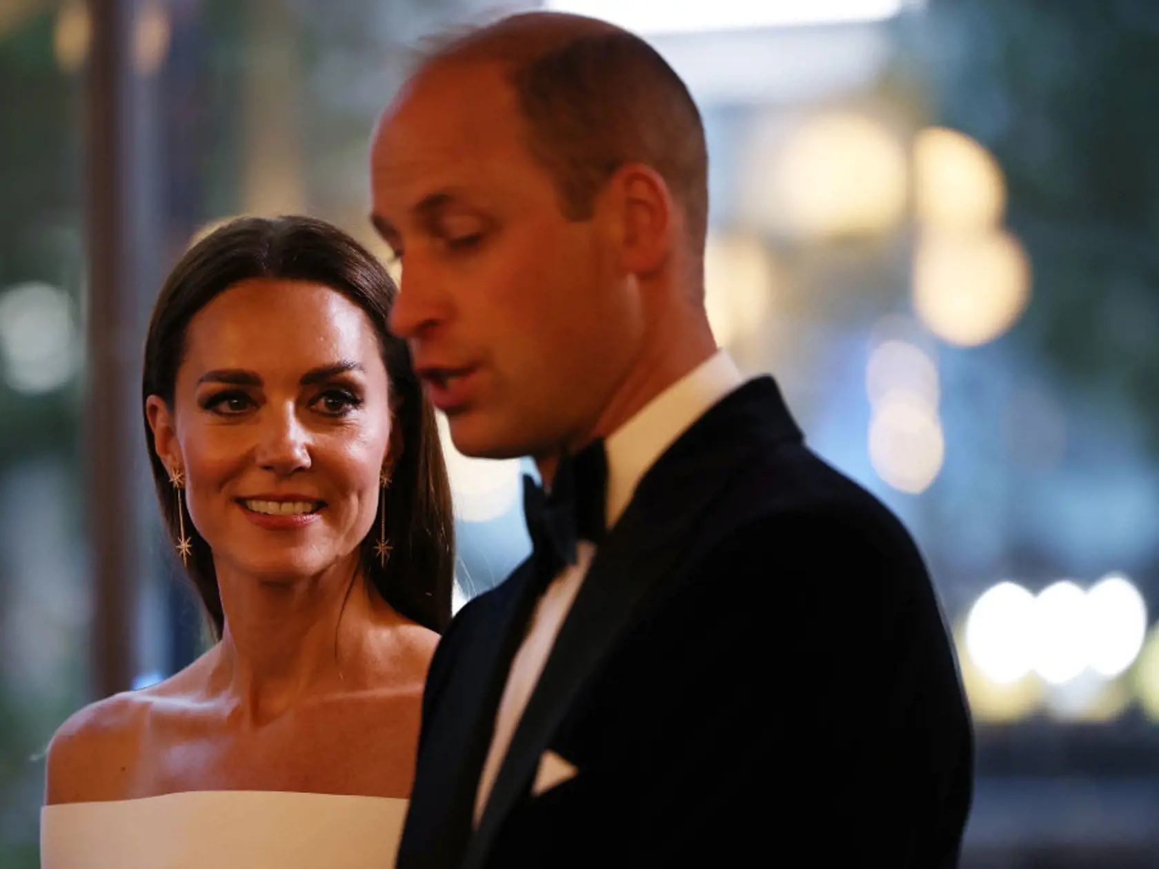 Kate a William na premietaní filmu "Top Gun: Maverick".