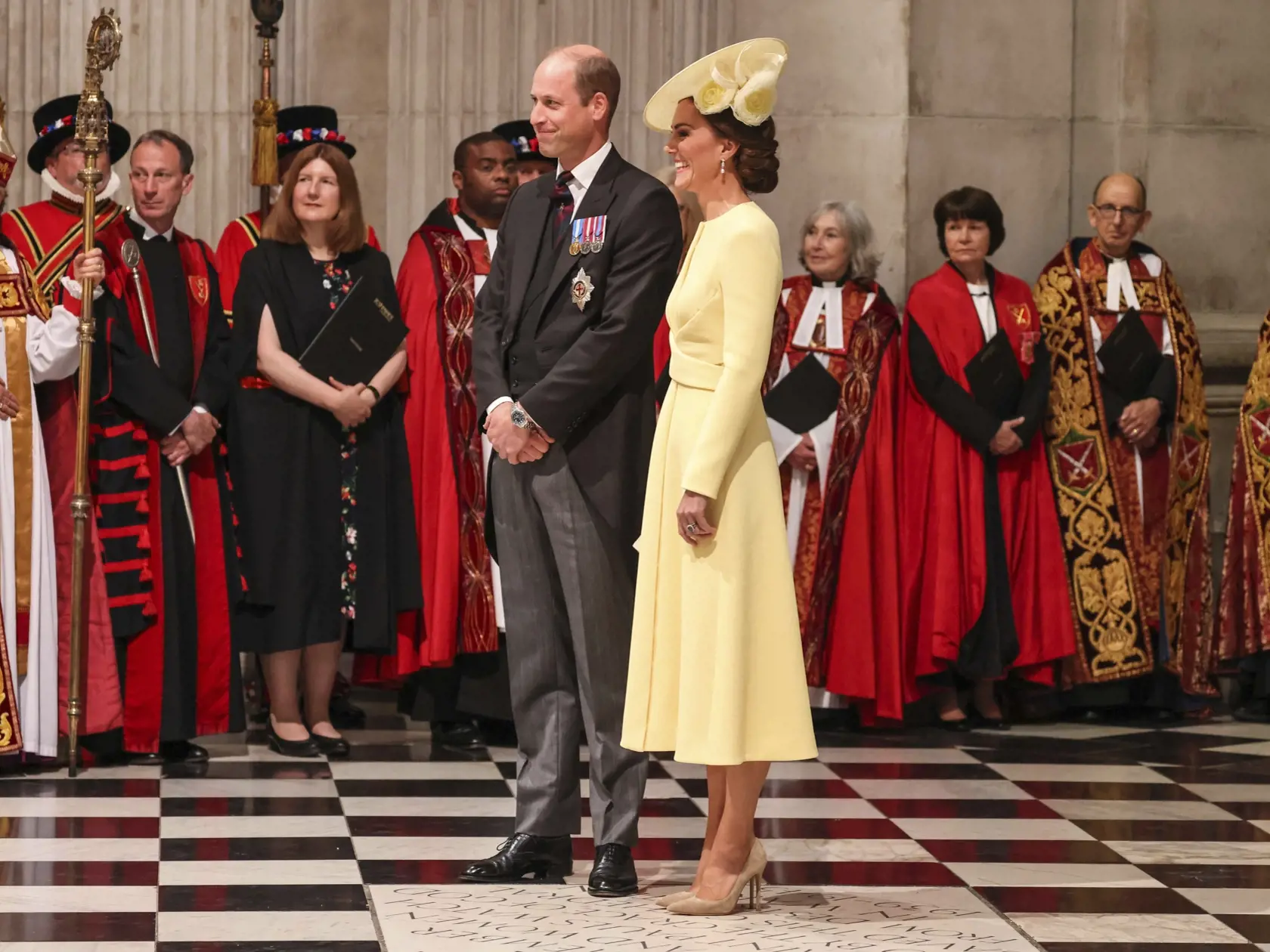 Oslavy platinového jubilea kráľovnej Alžbety II.: Princ William a vojvodkyňa Kate.