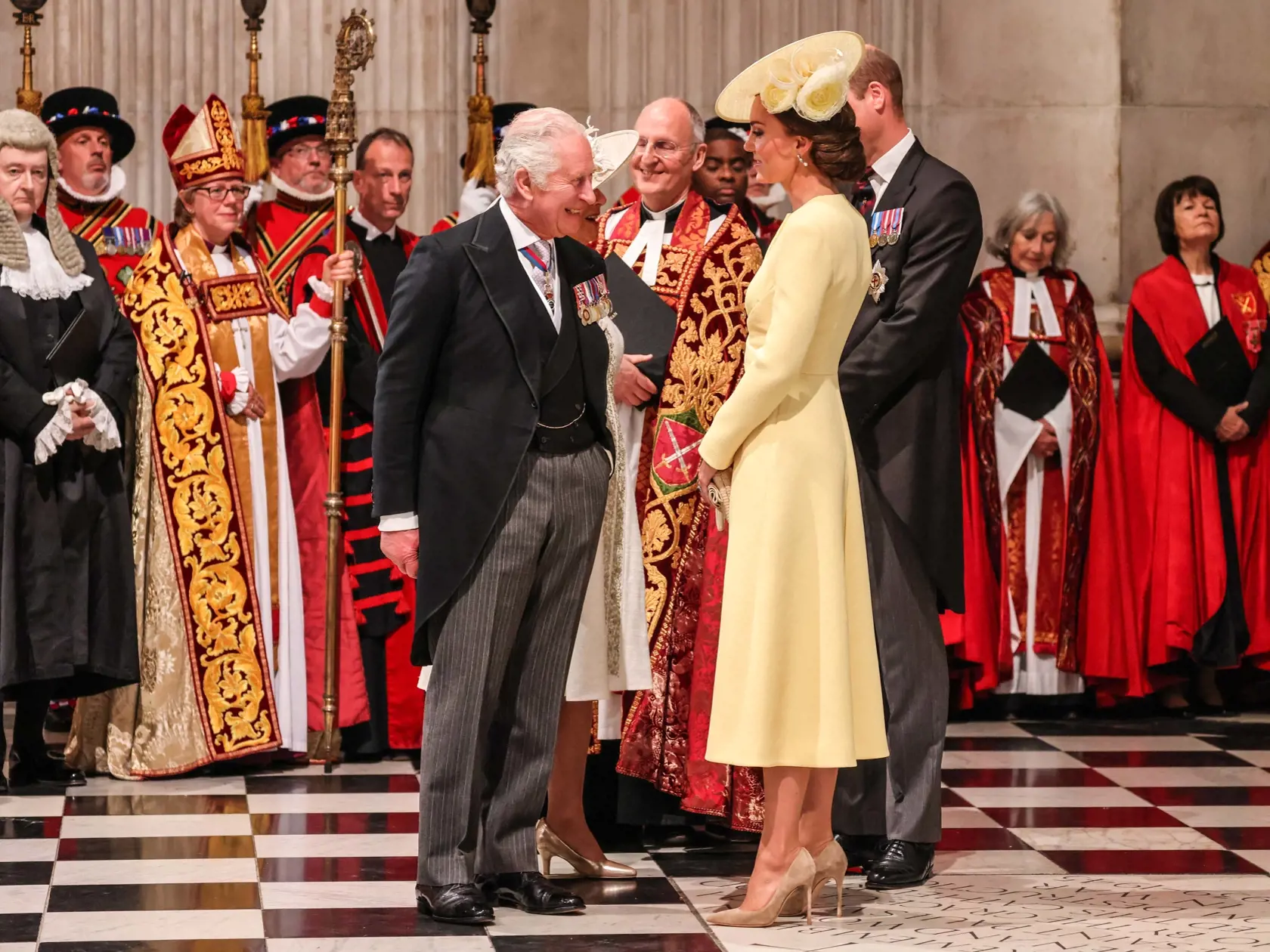 Princ Charles a vojvodkyňa Kate