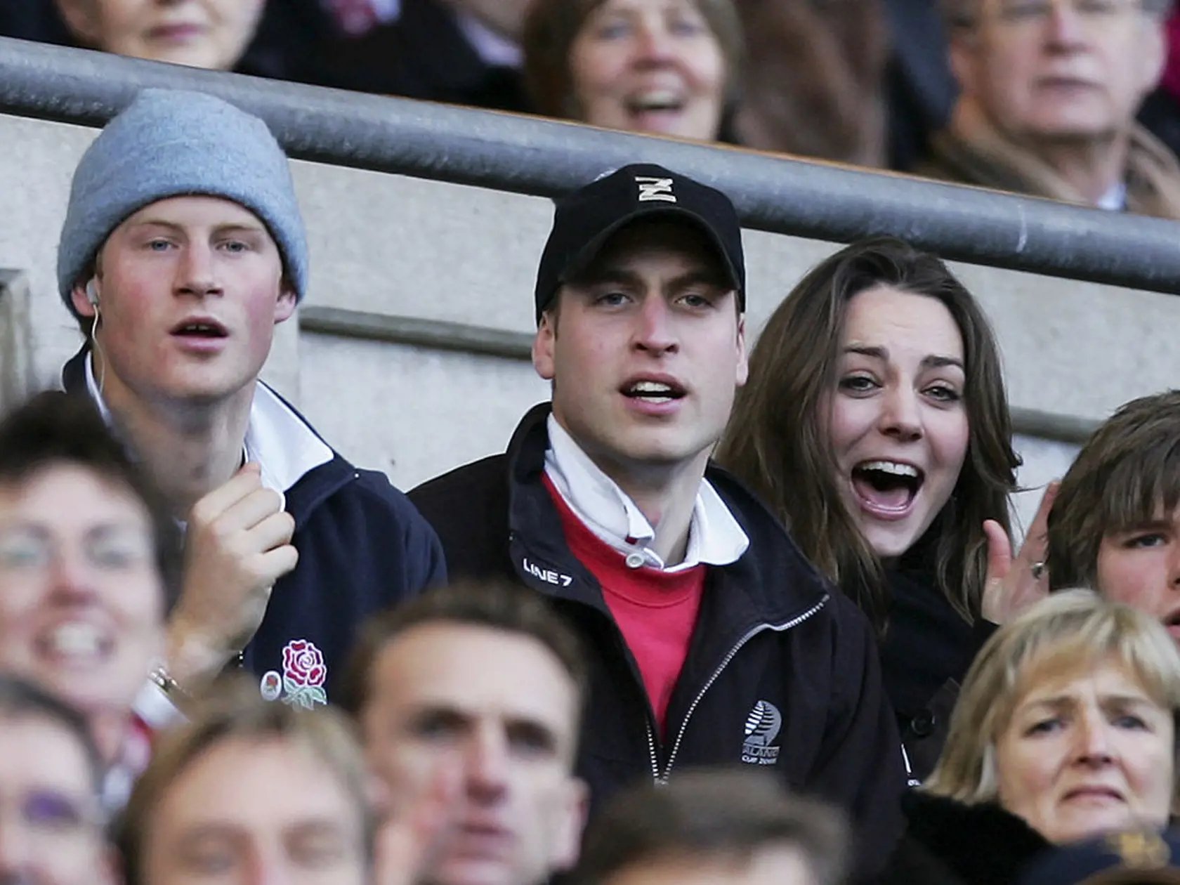Kate, William, Harry