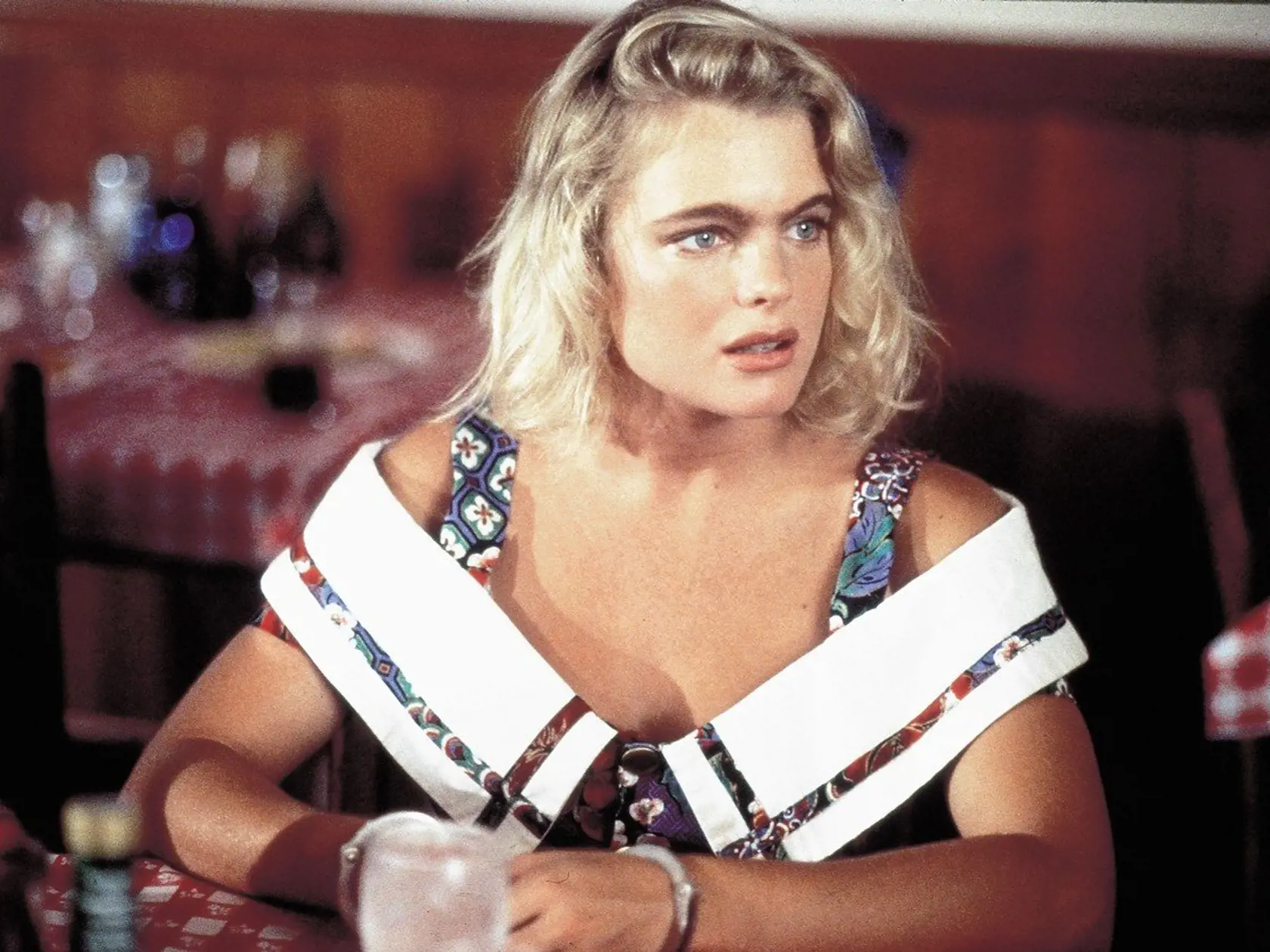 CHASERS (1994) - ERIKA ELENIAK., Image: 137036316, License: Rights-managed, Restrictions: Editorial inside use only. This is a publicly distributed handout. Access rights only, no license of copyright provided. Mandatory authorization to Visual Icon (www.visual-icon.com) is required for the reproduction of this image., Model Release: no, Credit line: Profimedia, Album