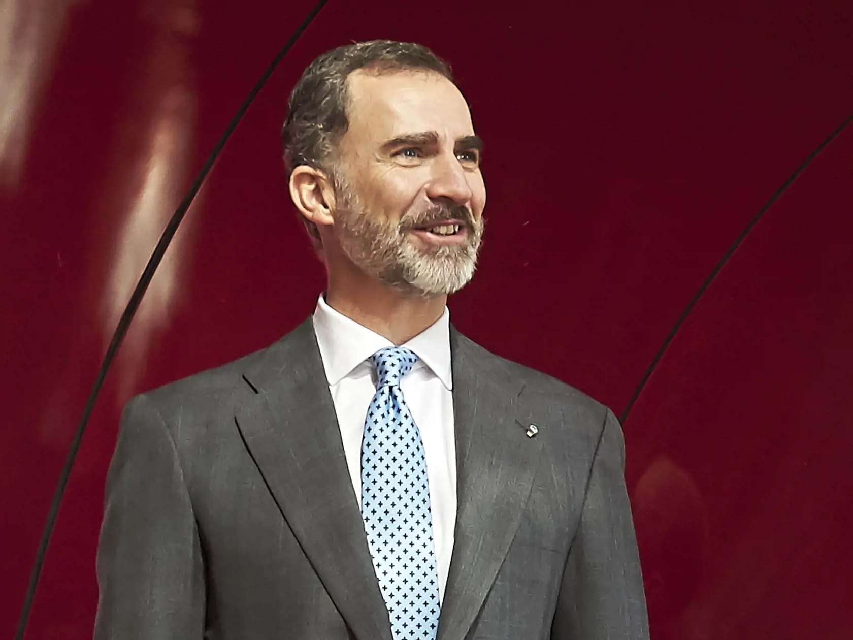 MADRID, SPAIN - JANUARY 15:  King Felipe of Spain attends Terrorism Victims Foundation Awards at Reina Sofia Museum on January 15, 2018 in Madrid, Spain.  (Photo by Carlos Alvarez/Getty Images)