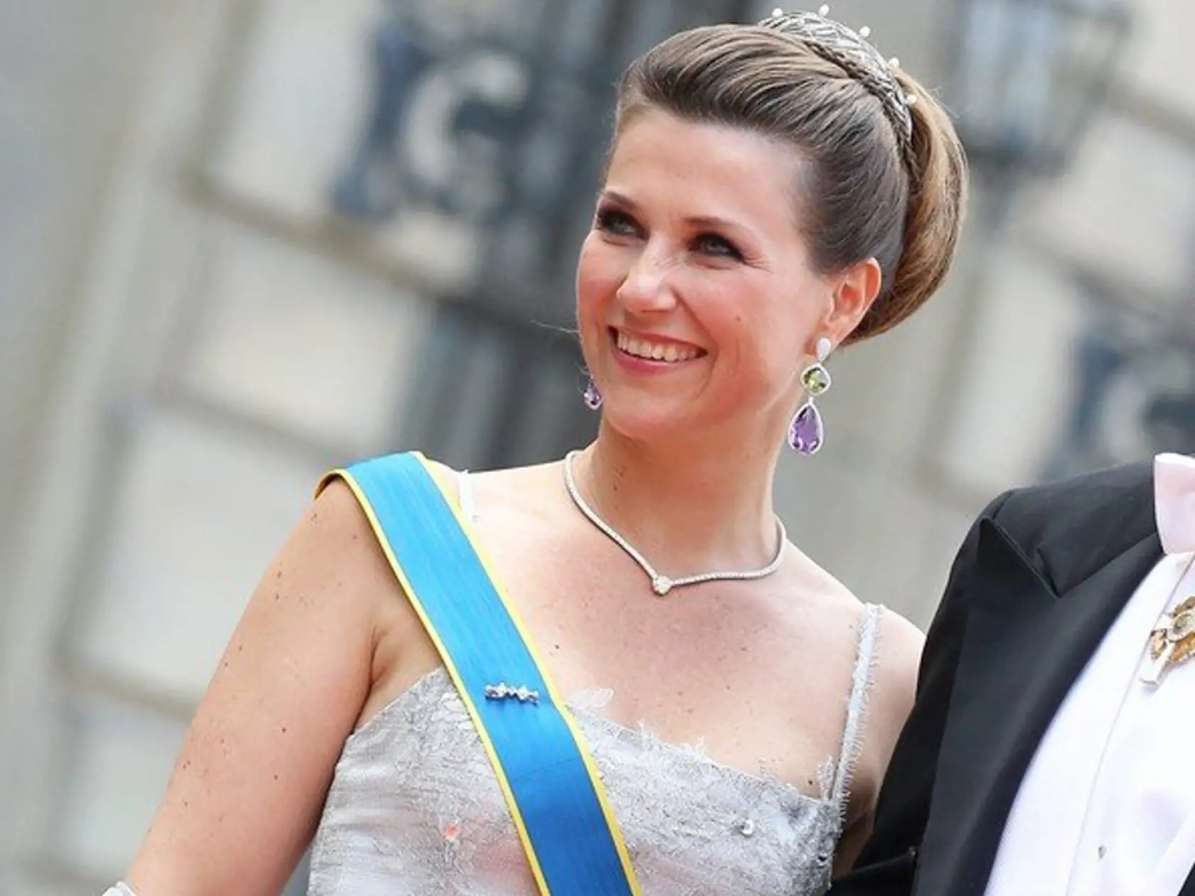 La princesse Martha Louise de NorvÄge et son mari Ari Behn - ArrivÃ©es au mariage du prince Carl Philip de SuÄde et Sofia Hellqvist Å• la chapelle du palais royal Å• Stockholm. Le 13 juin 2015 Arrivals for the wedding of Swedish Prince Carl Philip and Sofia Hellqvist at the Chapel of the Royal Palace in Stockholm, on Saturday 13rd June, 2015, Image: 249383207, License: Rights-managed, Restrictions: , Model Release: no, Credit line: Profimedia, Bestimages