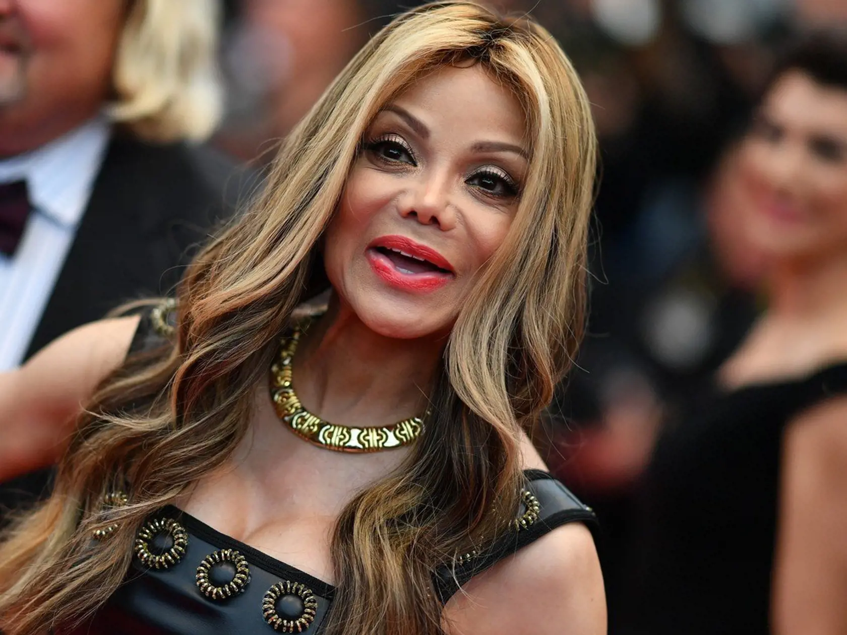 US singer and actress La Toya Jackson arrives on May 16, 2018 for the screening of the film "Burning" at the 71st edition of the Cannes Film Festival in Cannes, southern France., Image: 371951611, License: Rights-managed, Restrictions: , Model Release: no, Credit line: Profimedia, AFP