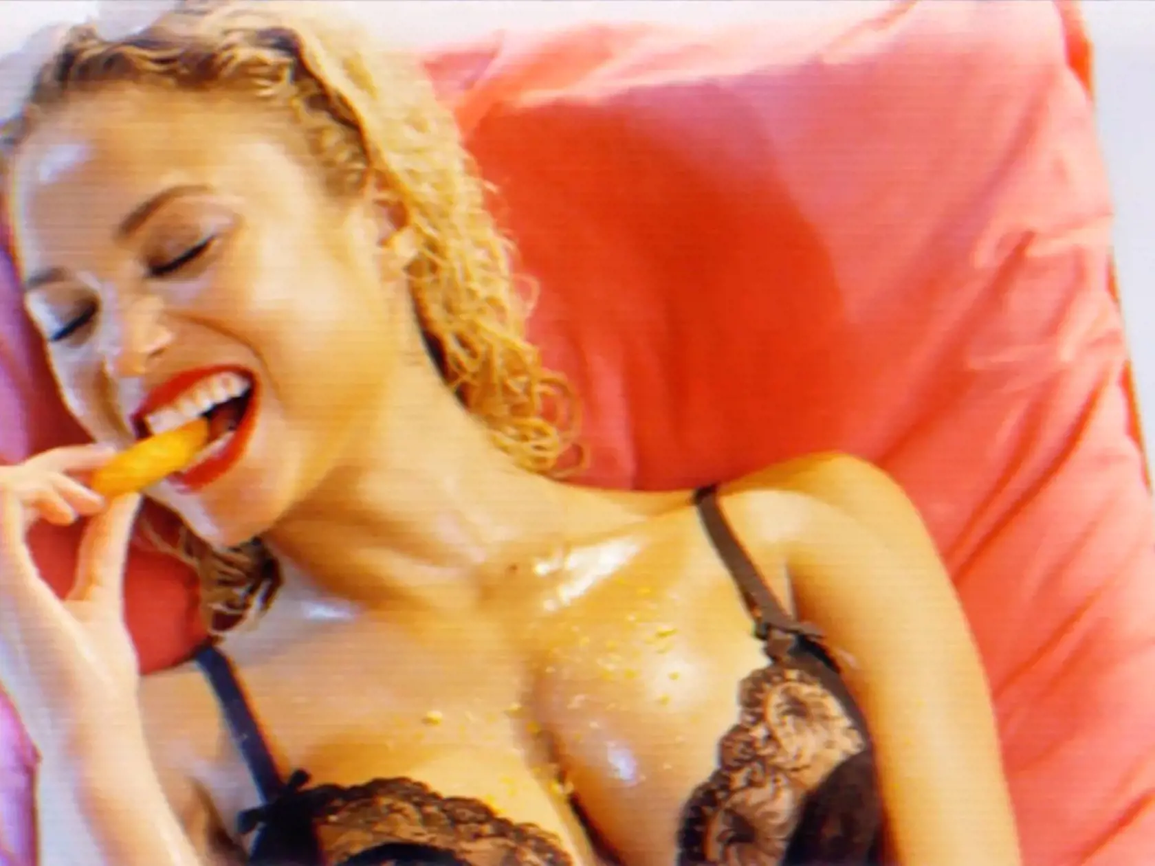 Ferrari Press Agency                                                           Ref 7635	  Rose 1 		 30/12/2016 See Ferrari text Picture MUST credit : Love Magazine  Stunning Belgian-born football Wag Rose Bertram munches seductively on a cheesy puff while stretched out on a sun â€“lounger, to recreate a classic Eighties movie scene.The 22-year-old model stars on Desperately Seeking Rose, a light-hearted tribute to Madonnaâ€™s 1985 big screen hot Desperately Seeking Susan.A sunbathing scene from 