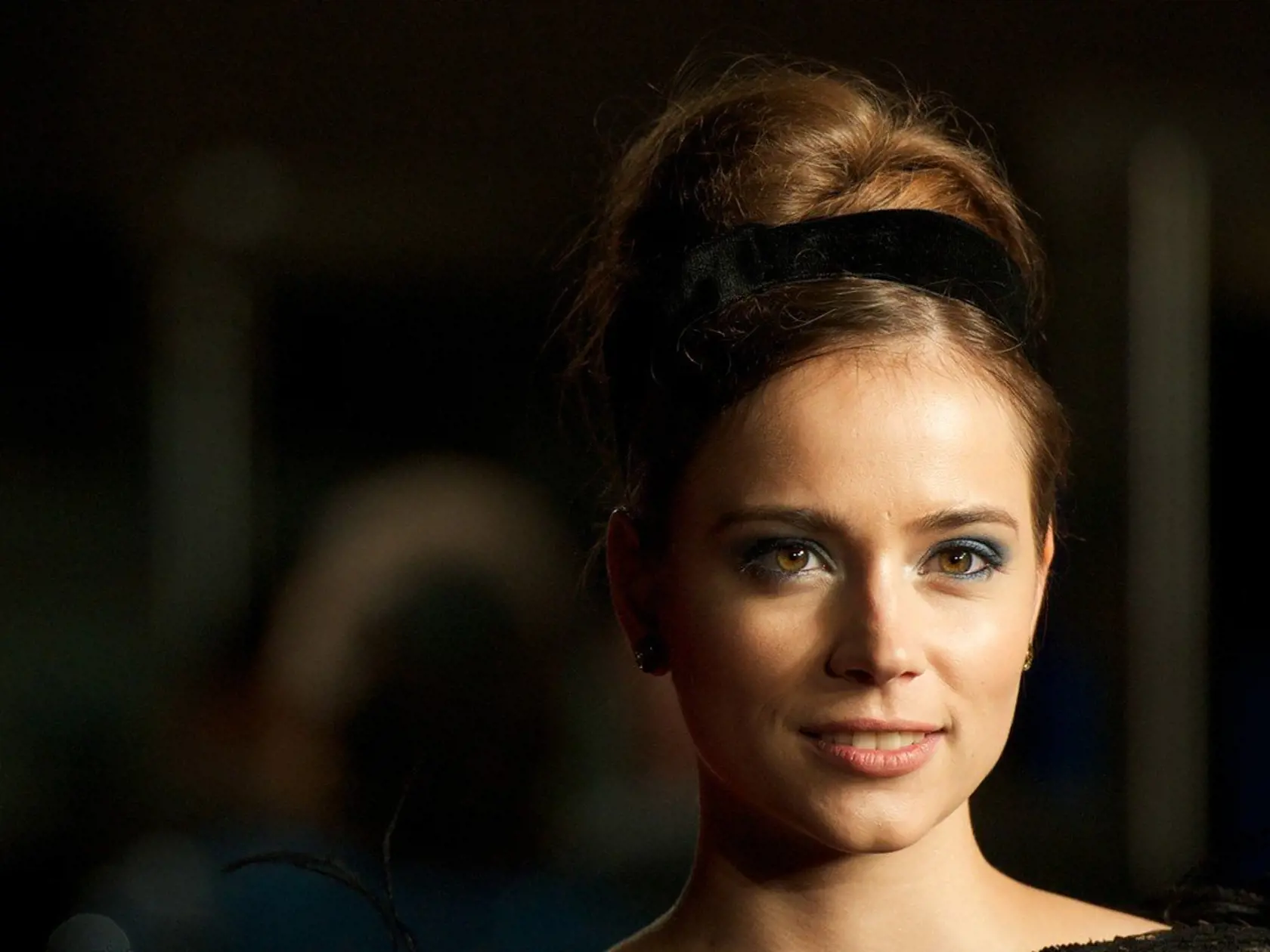 Czech actress Gabriela Marcinkova smiles as she arrives at the European premier of "360" at the Odeon, Leicester Square in London on October 12, 2011., Image: 104555073, License: Rights-managed, Restrictions: , Model Release: no, Credit line: Profimedia, AFP