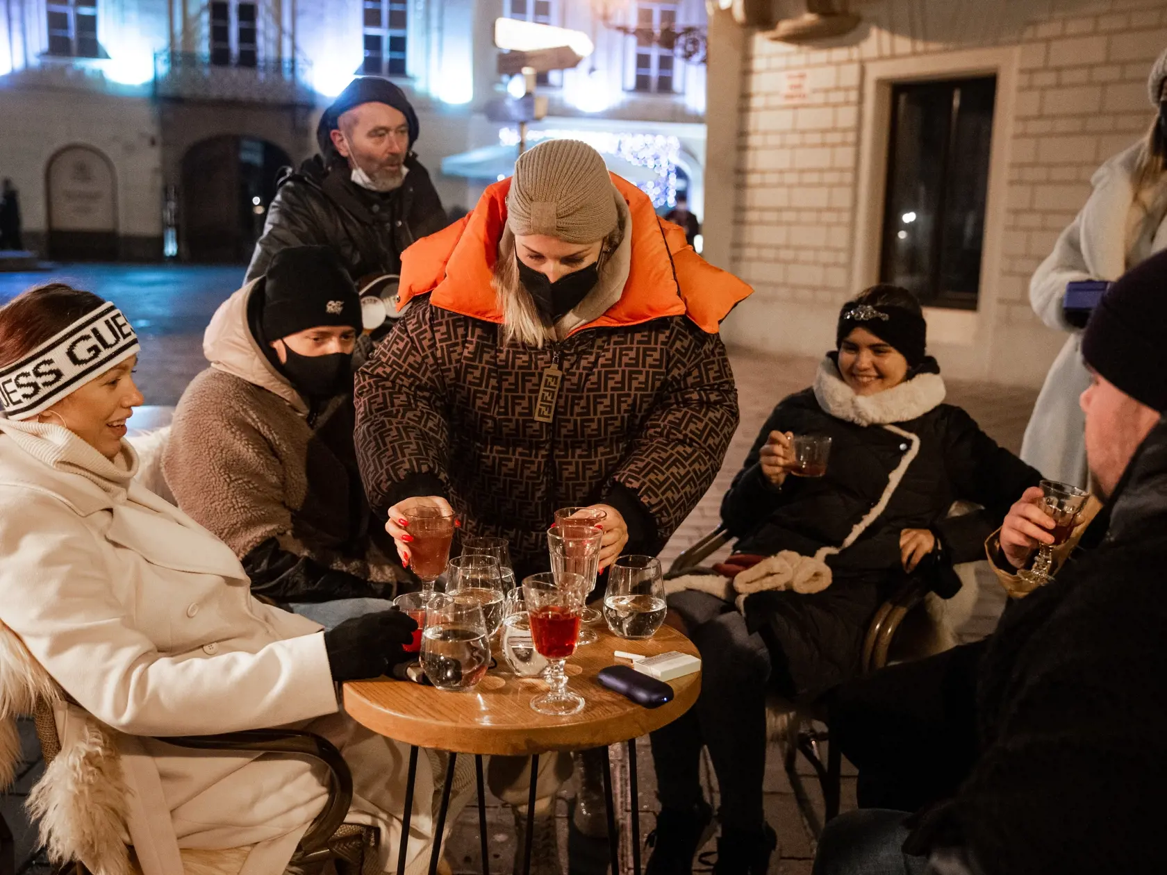 Charitatívny vianočný punč, ktorého sa aktívne zúčastnila aj bývalá tenistka Dominika Cibulková.