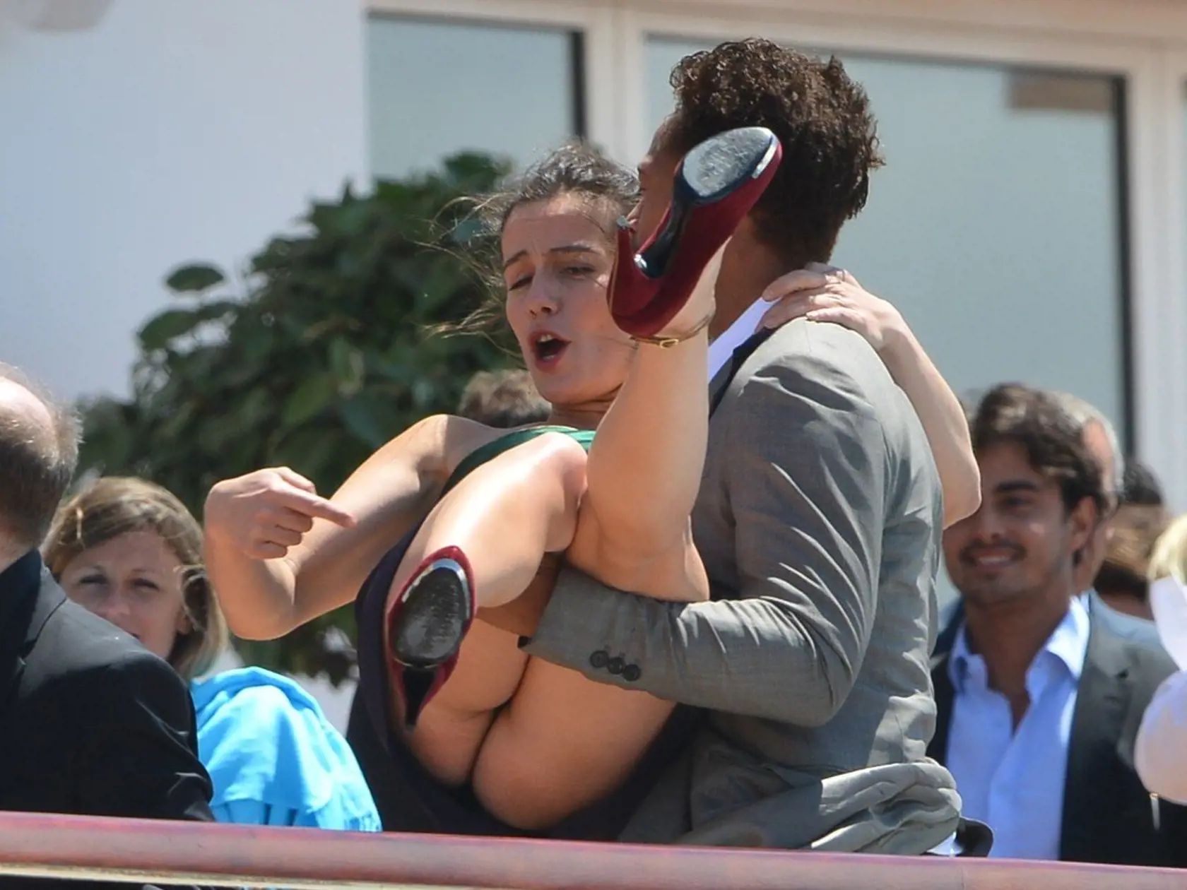 US actor Gary Dourdan and French actress Zoe Felix have lunch at Eden Roc Hotel as part of the 66th Cannes Film Festival in Antibes, French Riviera, France on May 15, 2013., Image: 161499548, License: Rights-managed, Restrictions: , Model Release: no, Credit line: Profimedia, Abaca