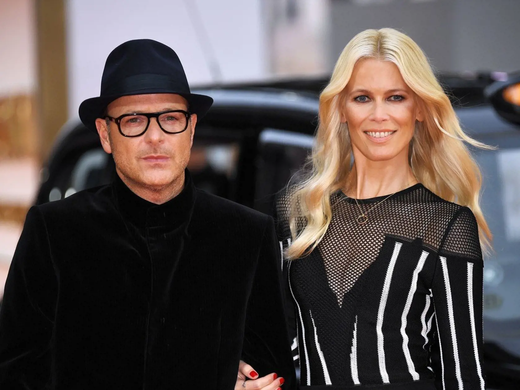 Matthew Vaughn and Claudia Schiffer  'Kingsman: The Golden Circle' world film premiere, London, UK - 18 Sep 2017, Image: 349790059, License: Rights-managed, Restrictions: , Model Release: no, Credit line: Profimedia, TEMP Rex Features