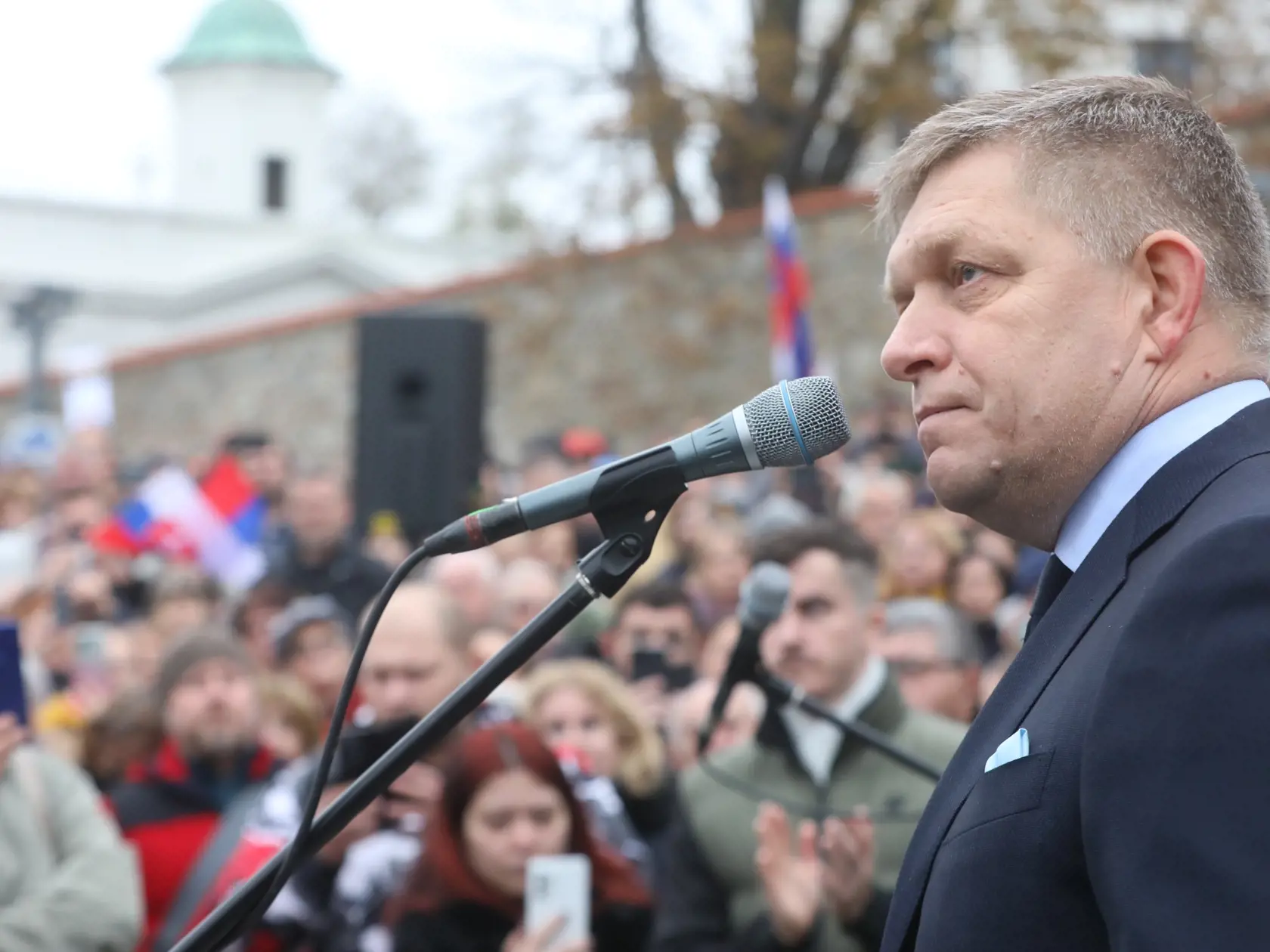 Protivládne protesty v Bratislave