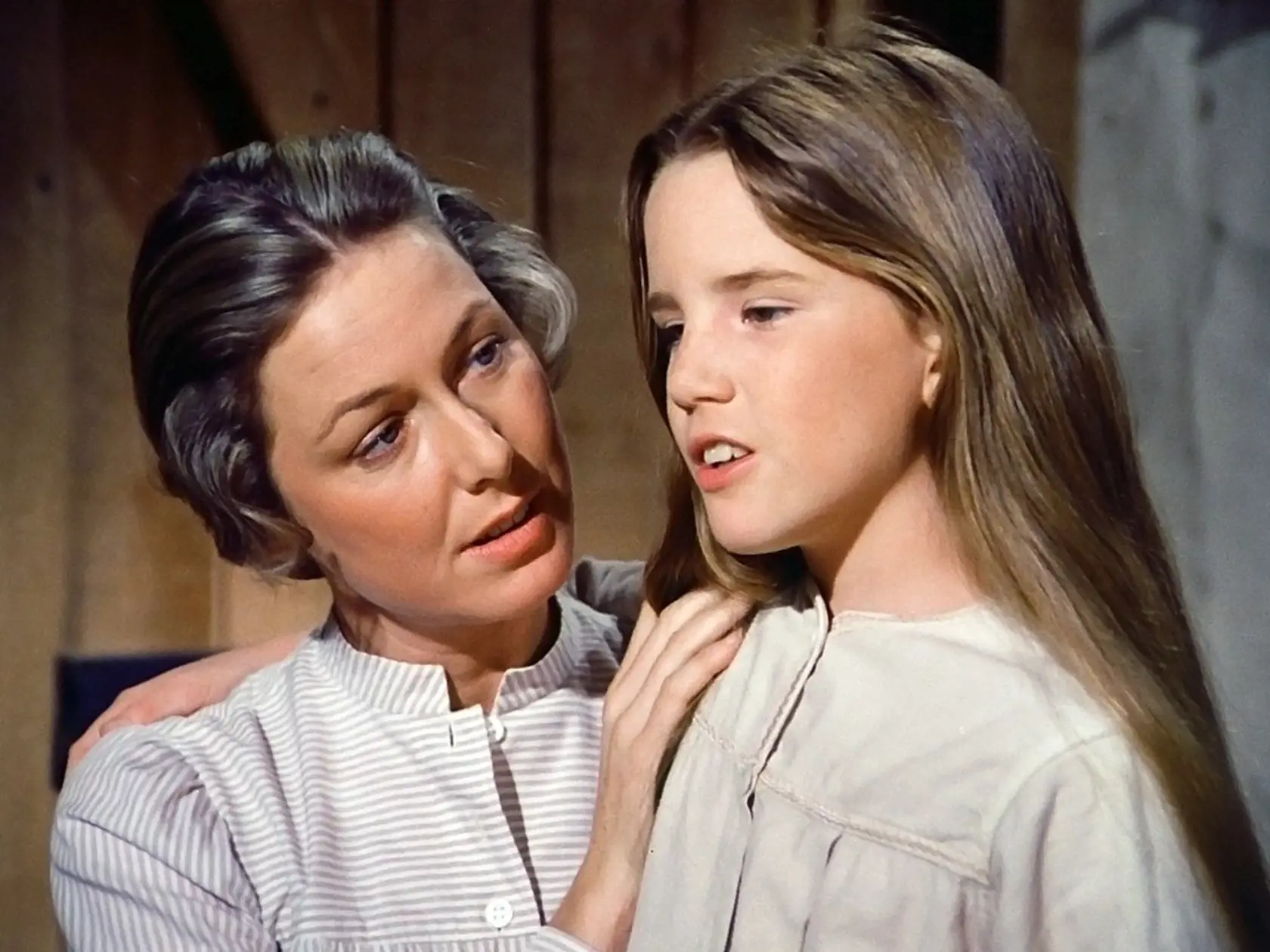 Little House on the Prairie (1974Ã1983)  (Season 2) Karen Grassle and Melissa Gilbert  *Filmstill - Editorial Use Only*, Image: 279067008, License: Rights-managed, Restrictions: *Filmstill - Editorial Use Only*, Model Release: no, Credit line: Profimedia, Film Stills