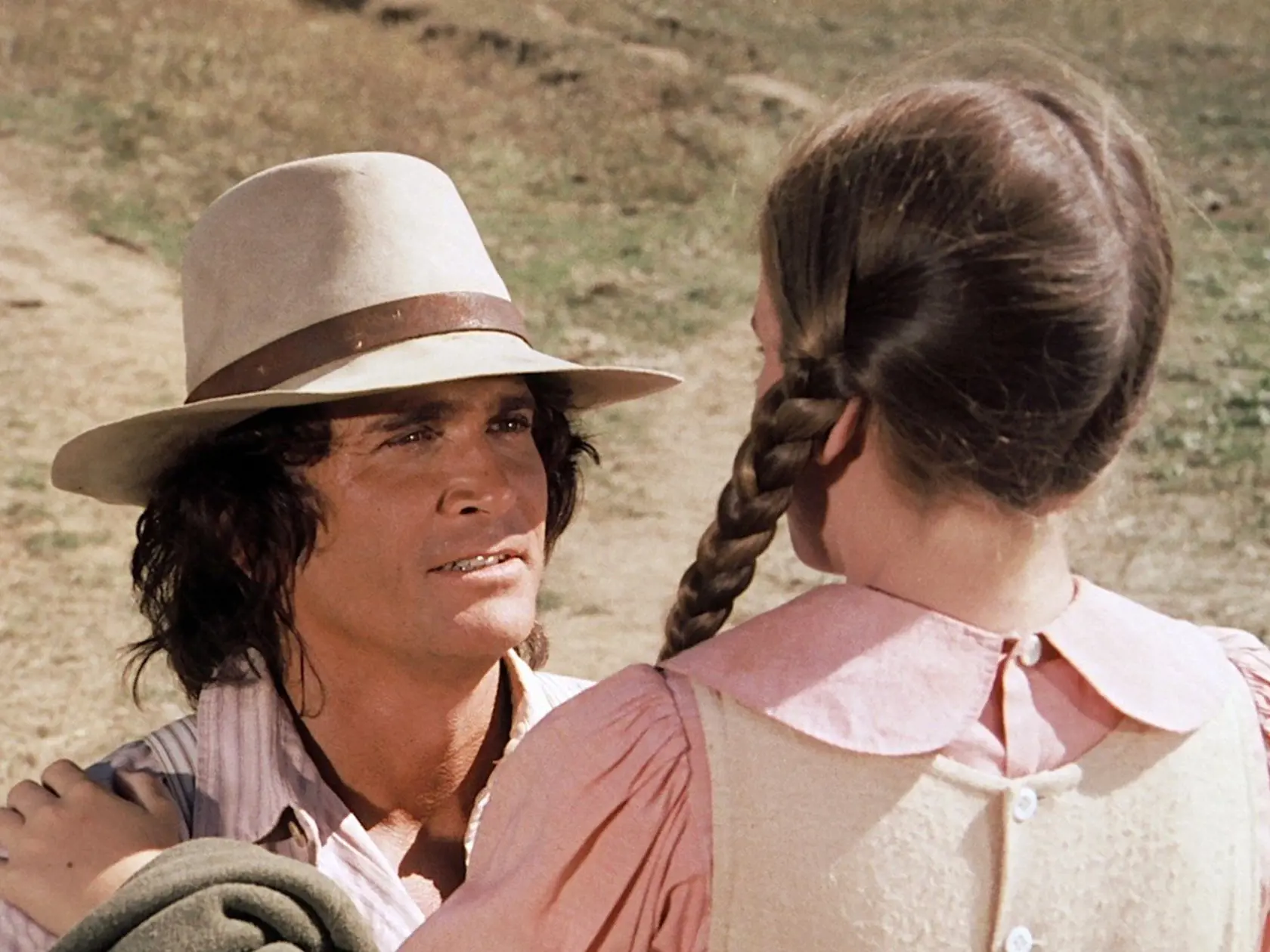 Little House on the Prairie (1974Ã1983)  (Season 3) Michael Landon and Melissa Gilbert  *Filmstill - Editorial Use Only*, Image: 279066973, License: Rights-managed, Restrictions: *Filmstill - Editorial Use Only*, Model Release: no, Credit line: Profimedia, Film Stills