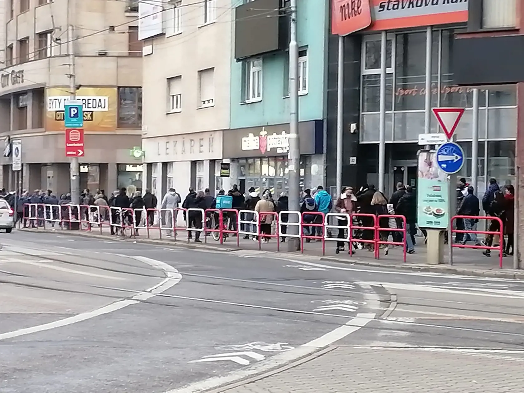 Protivládne protesty v Bratislave.