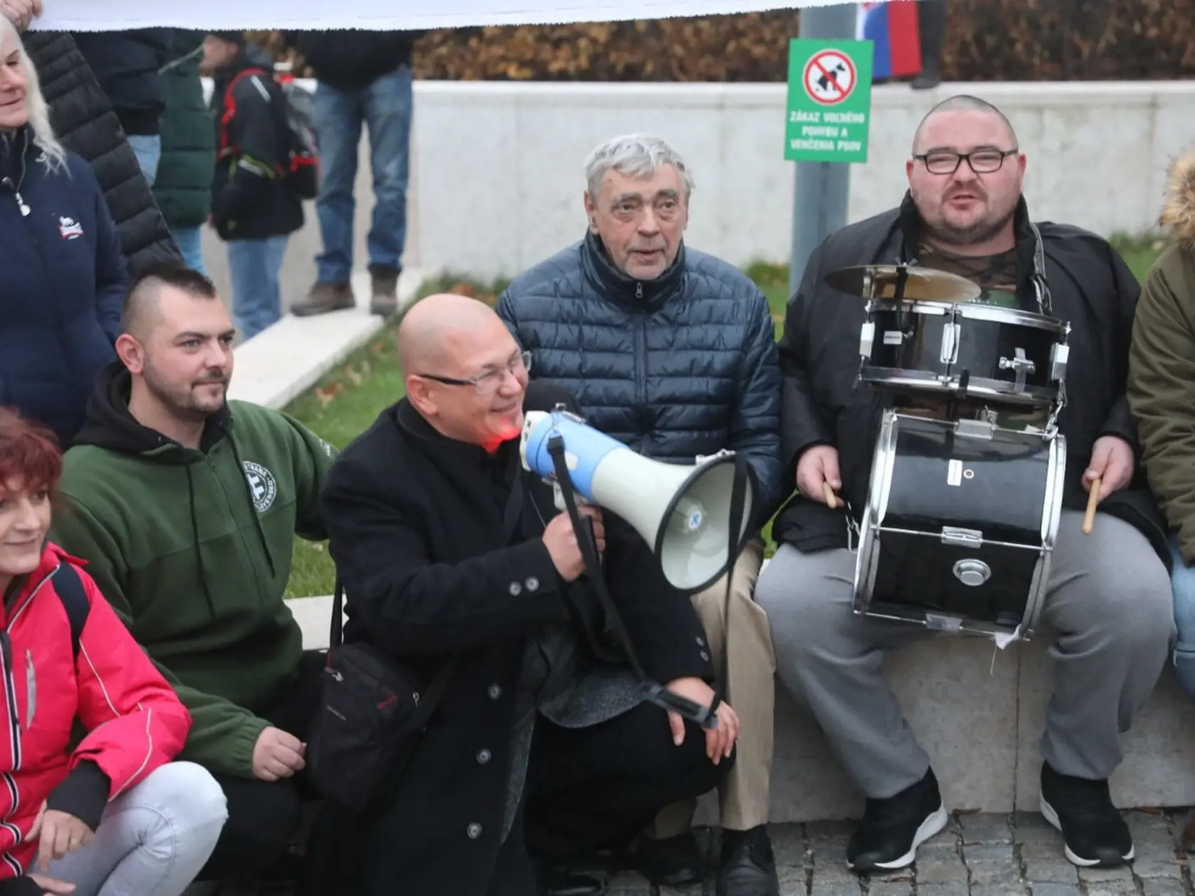 Protivládne protesty v Bratislave