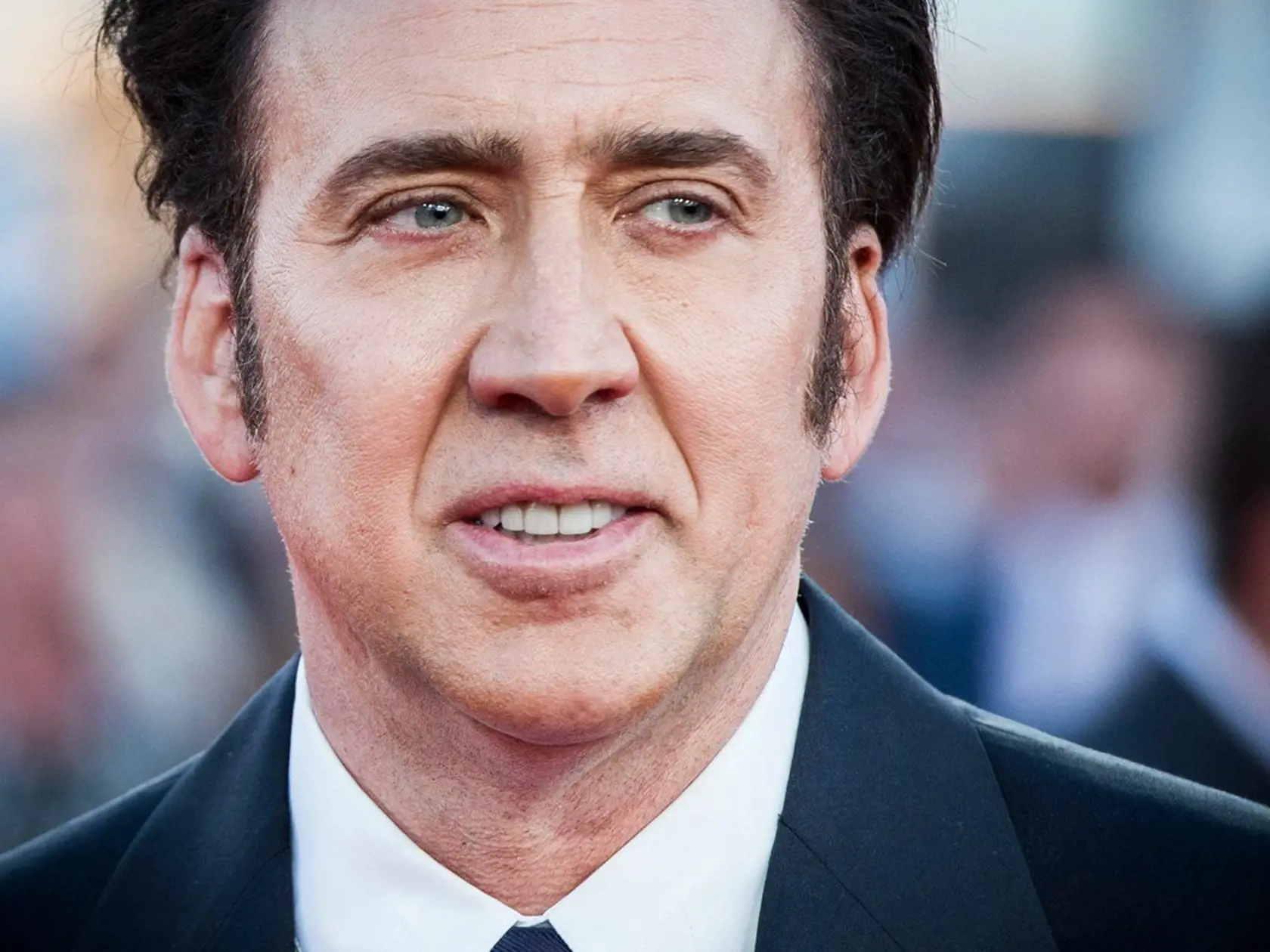 (FILE) A file picture dated 02 September 2013 shows US actor/cast member Nicolas Cage arriving for the screening of 'Joe' during the 39th annual Deauville American Film Festival, in Deauville, France. Cage will celebrate his 50th birthday on 07 January 2014., Image: 237846555, License: Rights-managed, Restrictions: , Model Release: no, Credit line: Profimedia, TEMP EPA