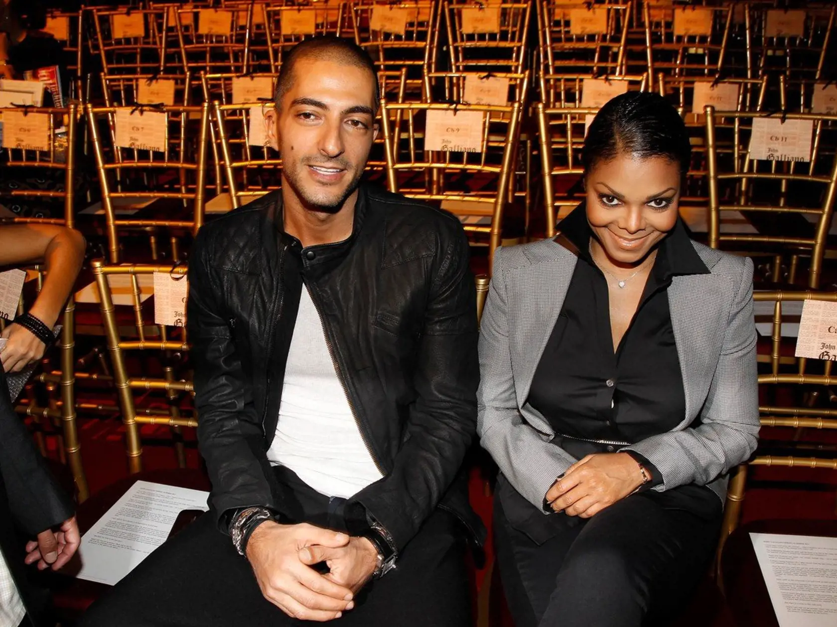 The John Galliano Ready to Wear Spring/Summer 2011 show during Paris Fashion Week at Opera Comique. Wissam Al Mana; Janet Jackson October 3, 2010 in Paris, France, Image: 81534438, License: Rights-managed, Restrictions: , Model Release: no, Credit line: Profimedia, KCS Presse