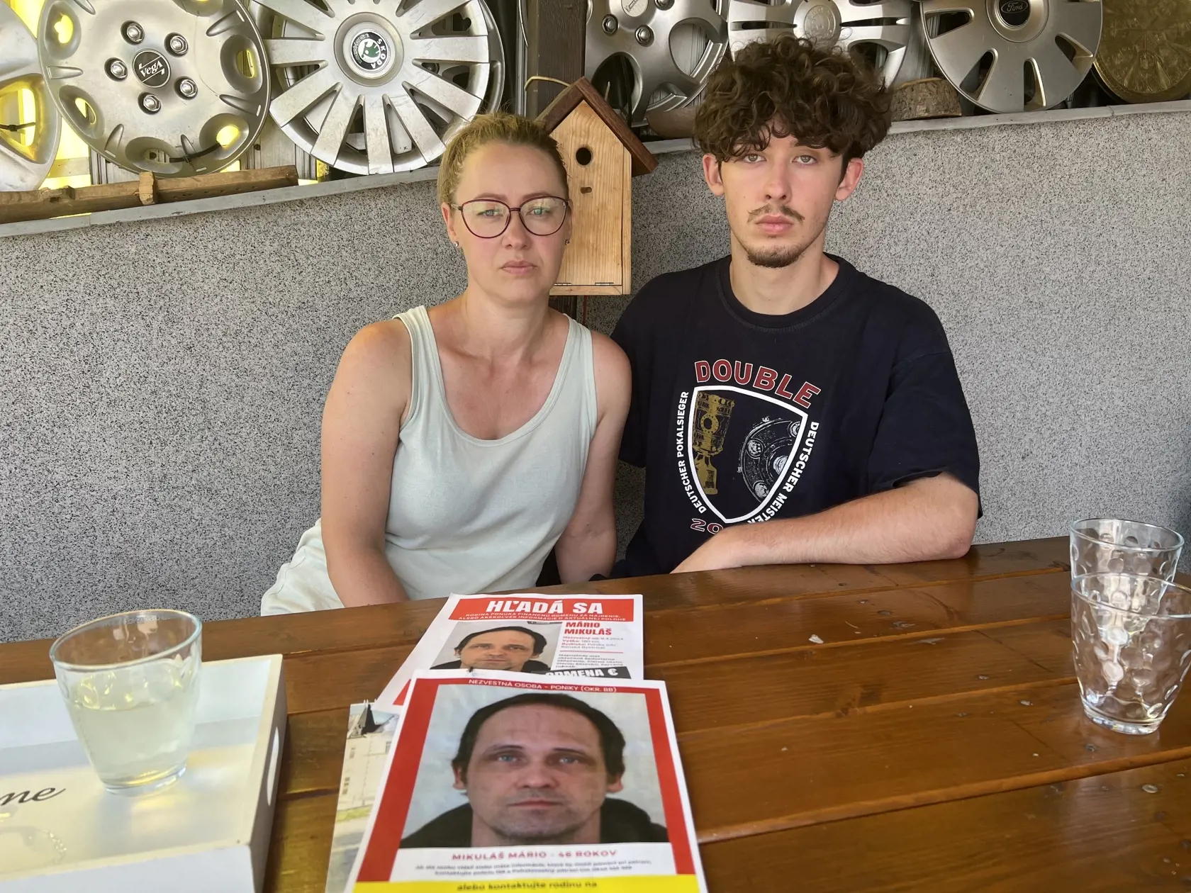 Mama Margaréta so synom Benjamínom. Nedávno maturoval.