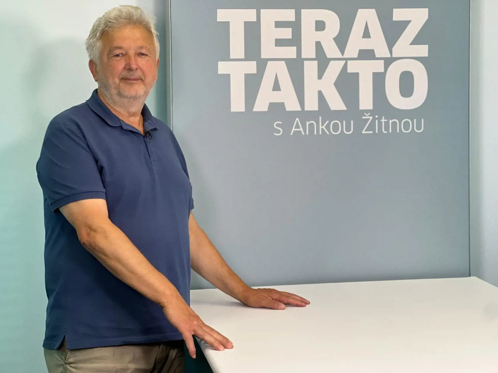 TERAZ TAKTO a hydroekológ Michal Kravčík. Jeho názor na CO2 sa s nektorými ochranármi nezhoduje.