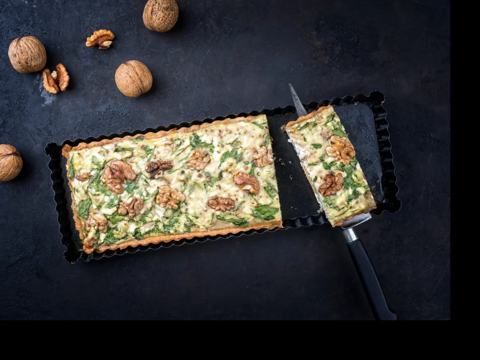 Špenátový tart