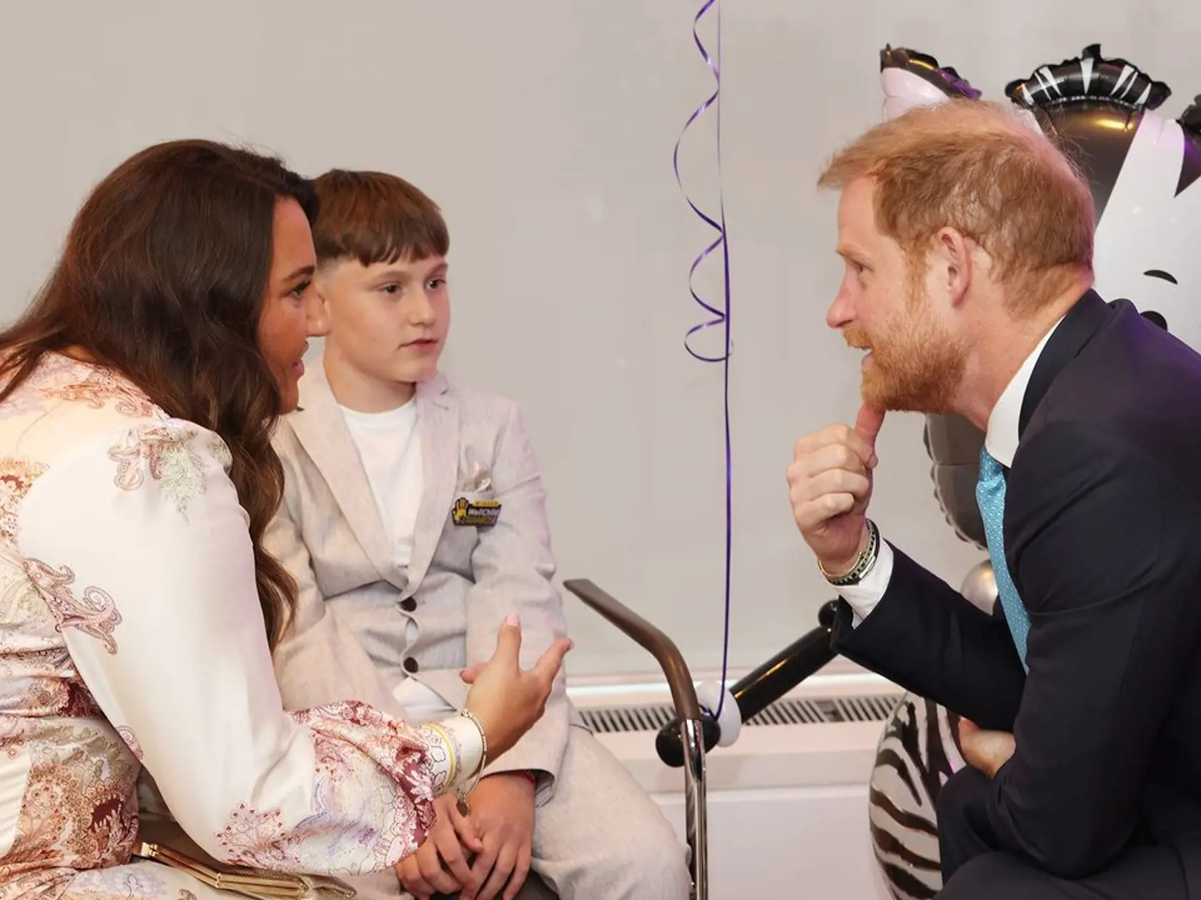Princ Harry prišiel do Londýna na odovzdávanie cien WellChild, charitatívnej organizácie, ktoré podporuje vážne choré deti a ich rodiny.