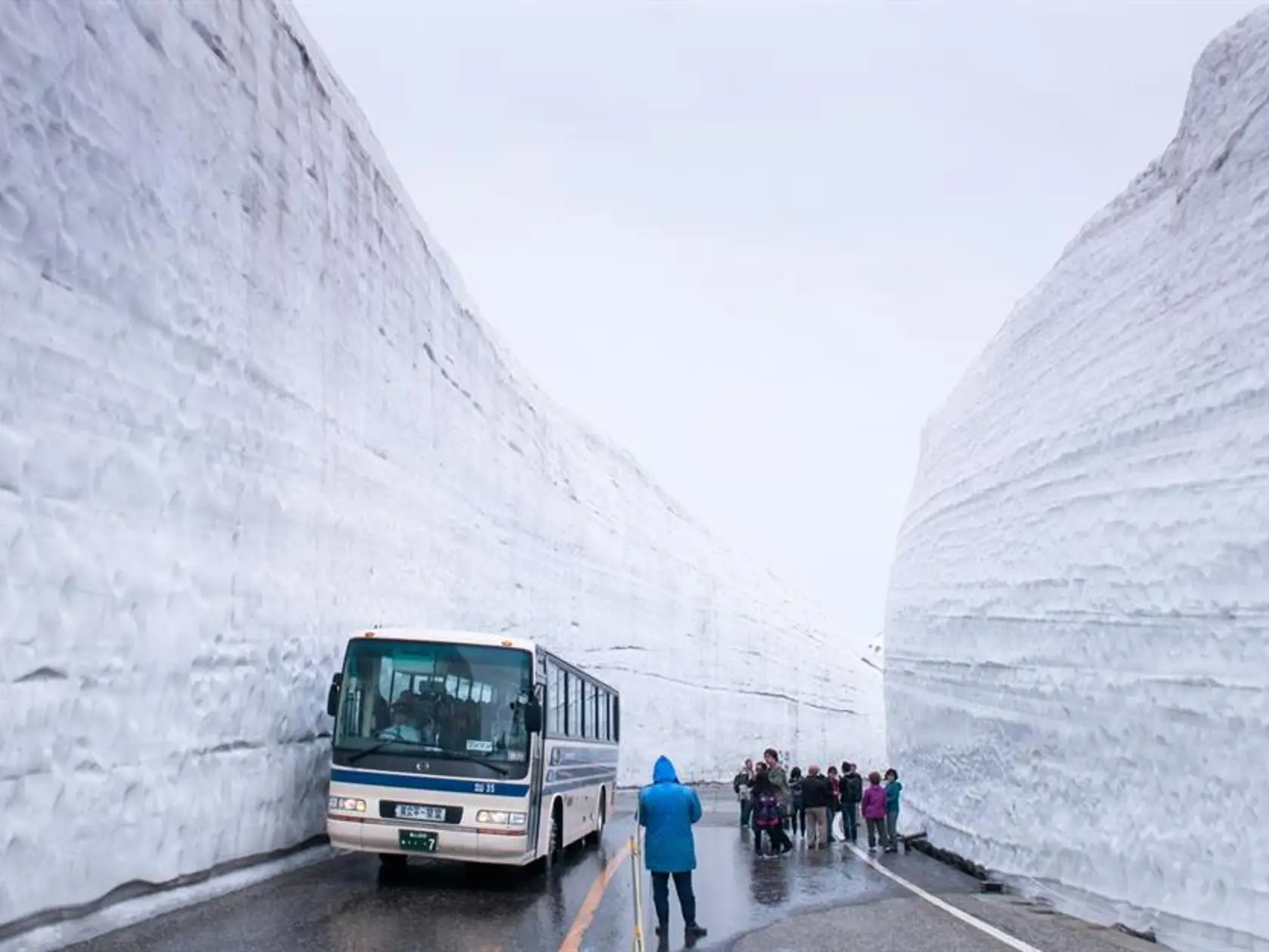 Tateyama Kurobe, Japonsko.