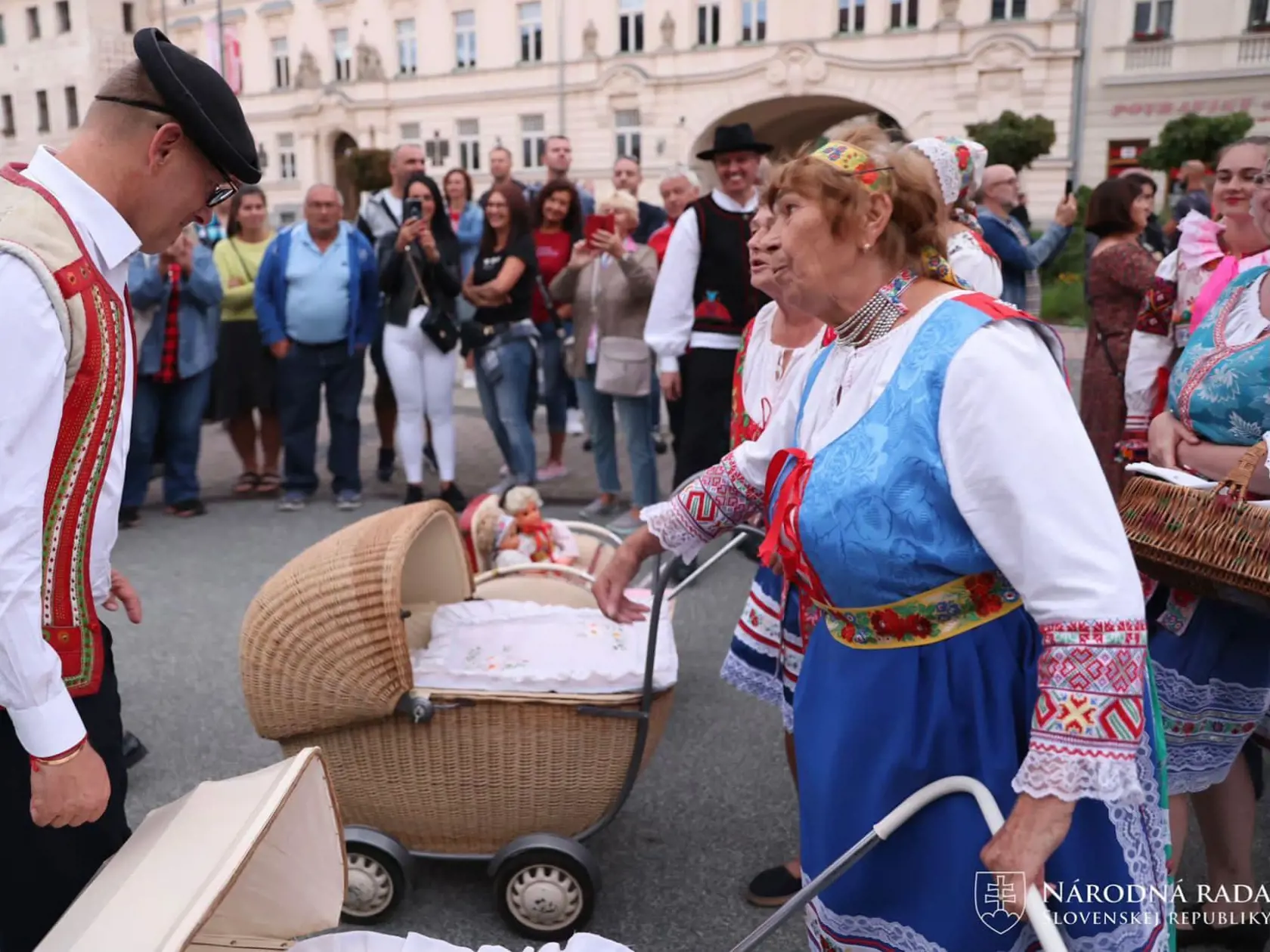 Predseda hnutia Sme rodina Boris Kollár na 5. ročníku Slovenského dňa kroja.