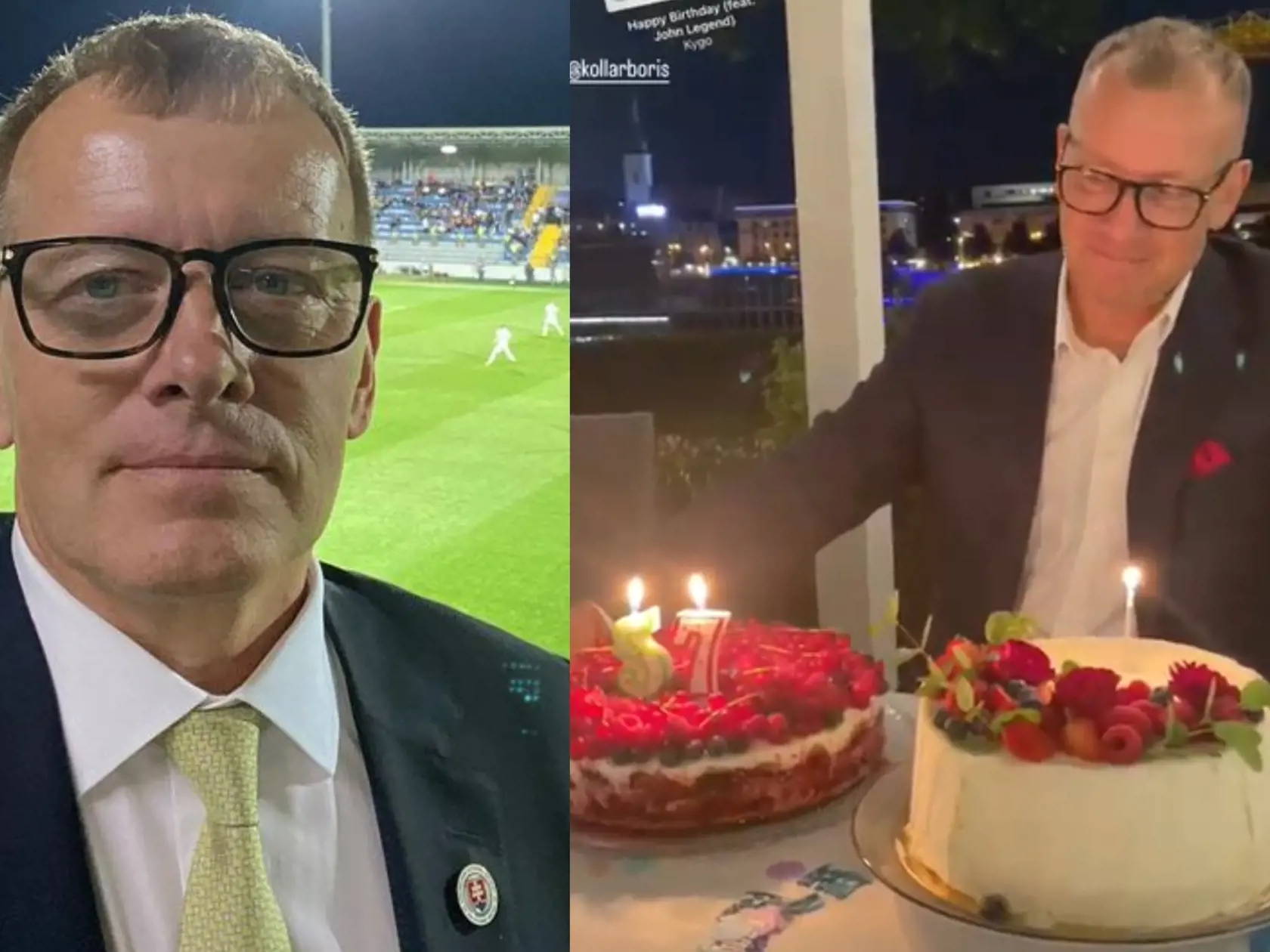 Boris Kollár oslavoval v tichosti.