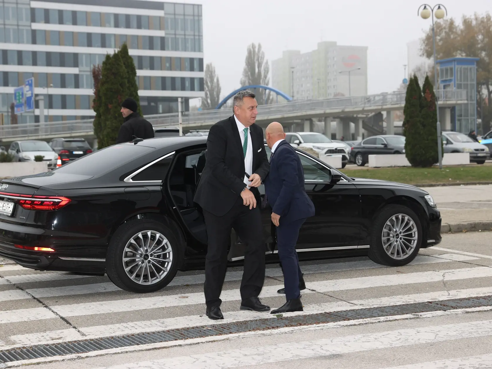 Predseda SNS Andrej Danko na oslavách strany Smer.