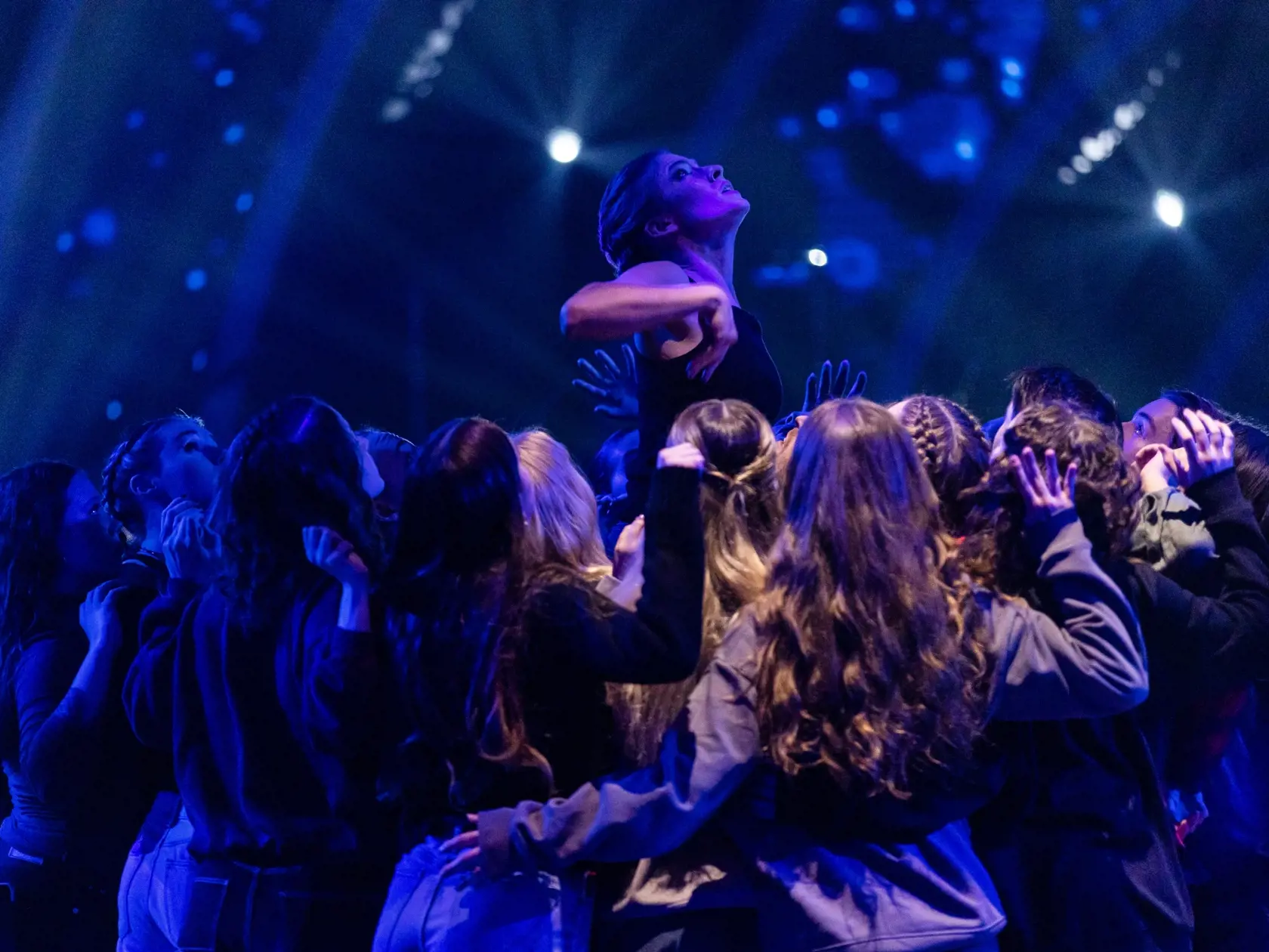 Finále tanečnej súťaže "Let's Dance 2023" v Bratislave. Na snímke Jana Kovalčíková a Vilém Šír.