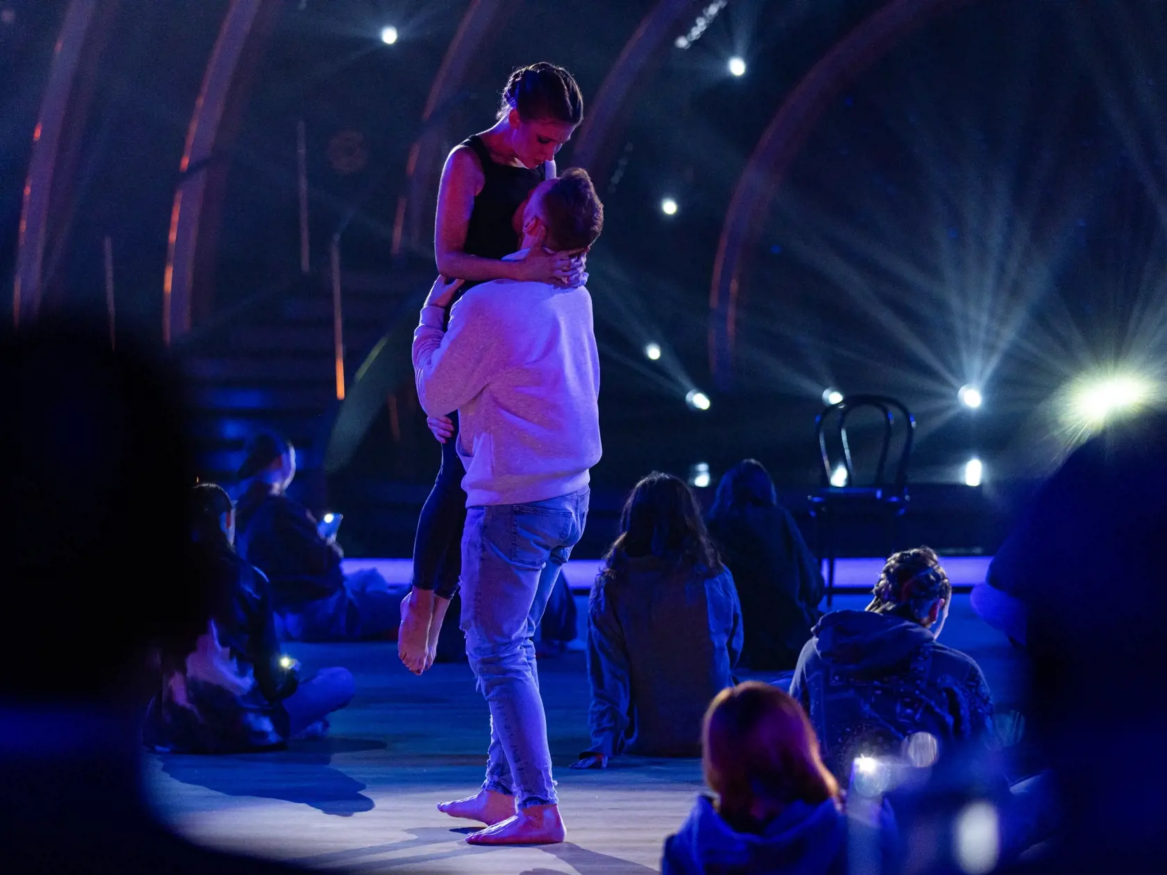 Finále tanečnej súťaže "Let's Dance 2023" v Bratislave. Na snímke Jana Kovalčíková a Vilém Šír.