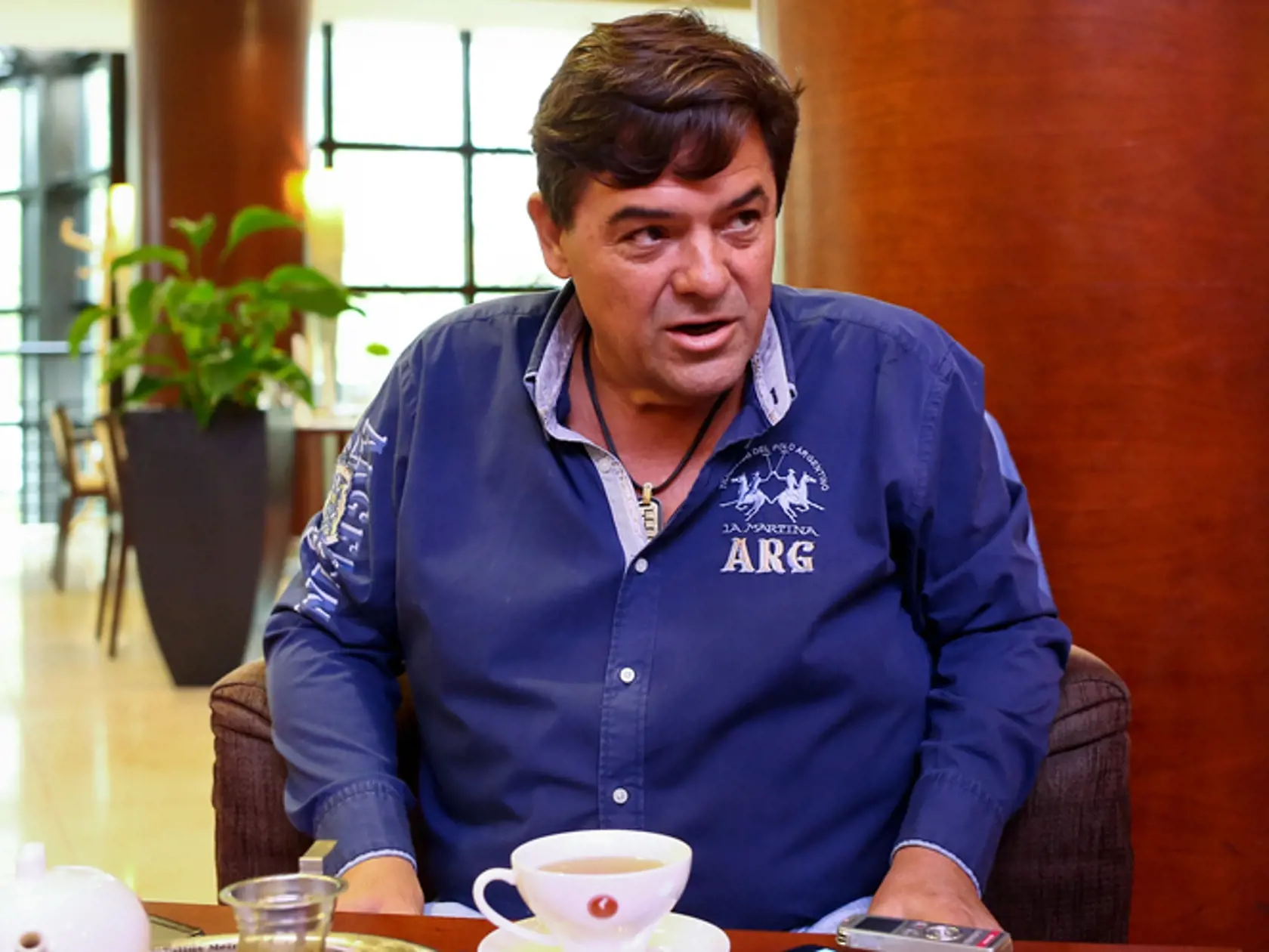 Podnikateľ Marián Kočner počas rozhovoru pre portál Pluska.sk