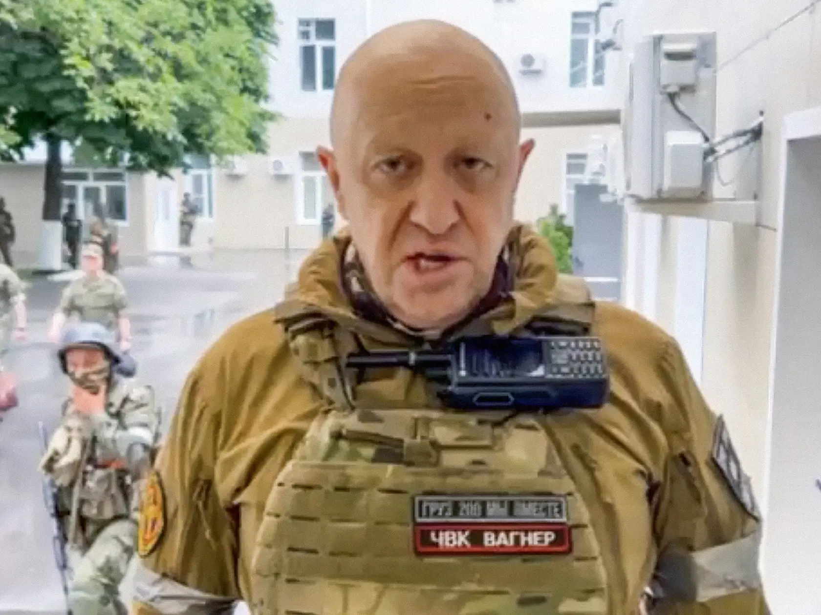 Na videosnímke vodca ruskej žoldnierskej Vagnerovej skupiny Jevgenij Prigožin