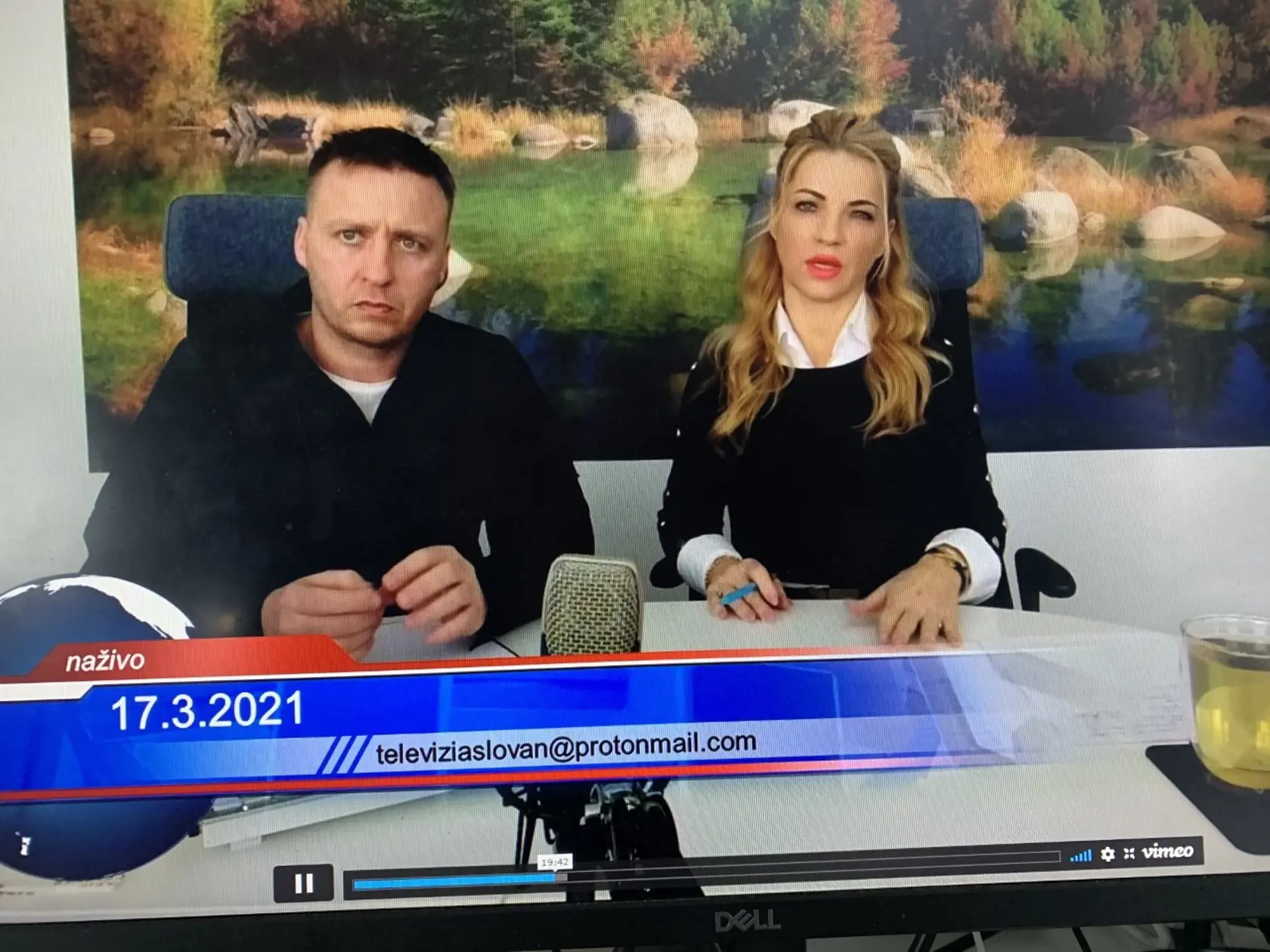 Martina Šimkovičová a Peter Kotlár.
