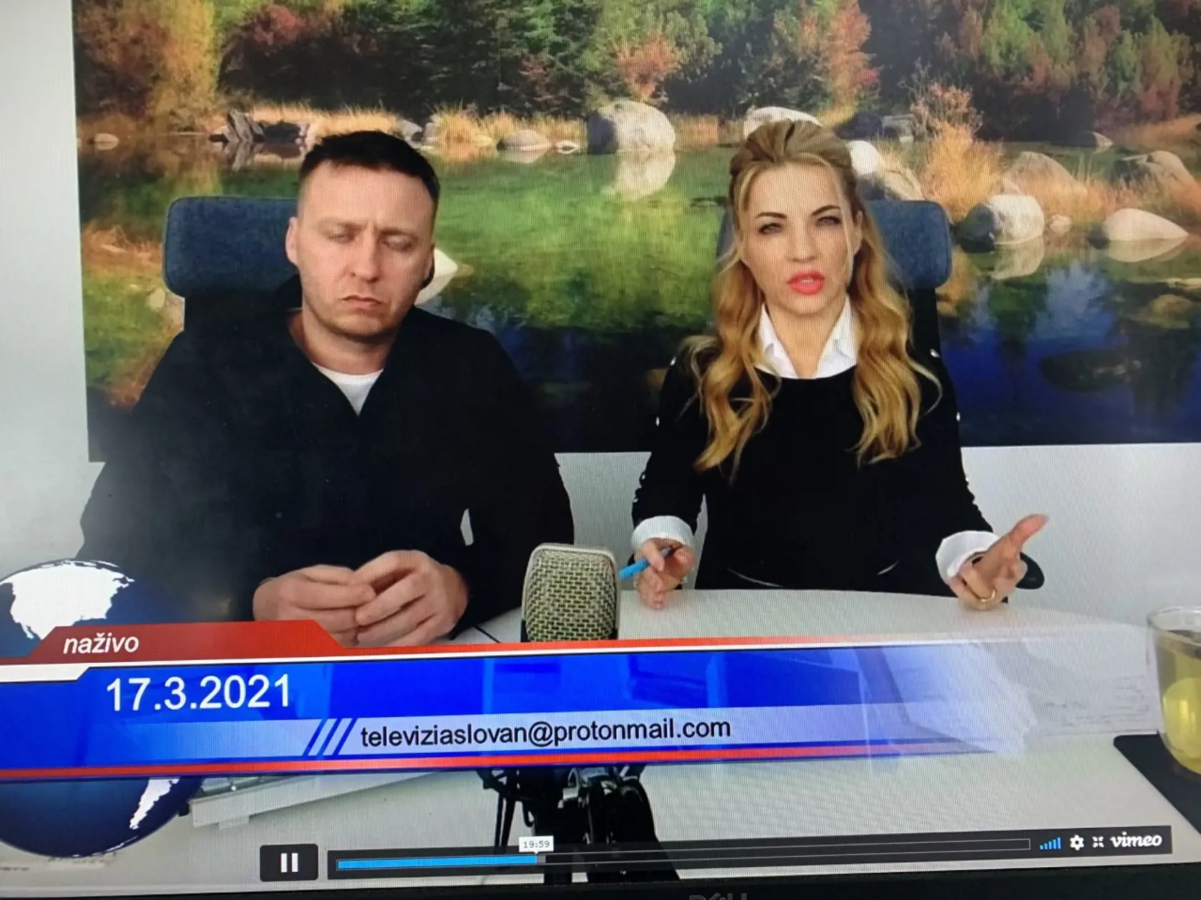 Martina Šimkovičová a Peter Kotlár.