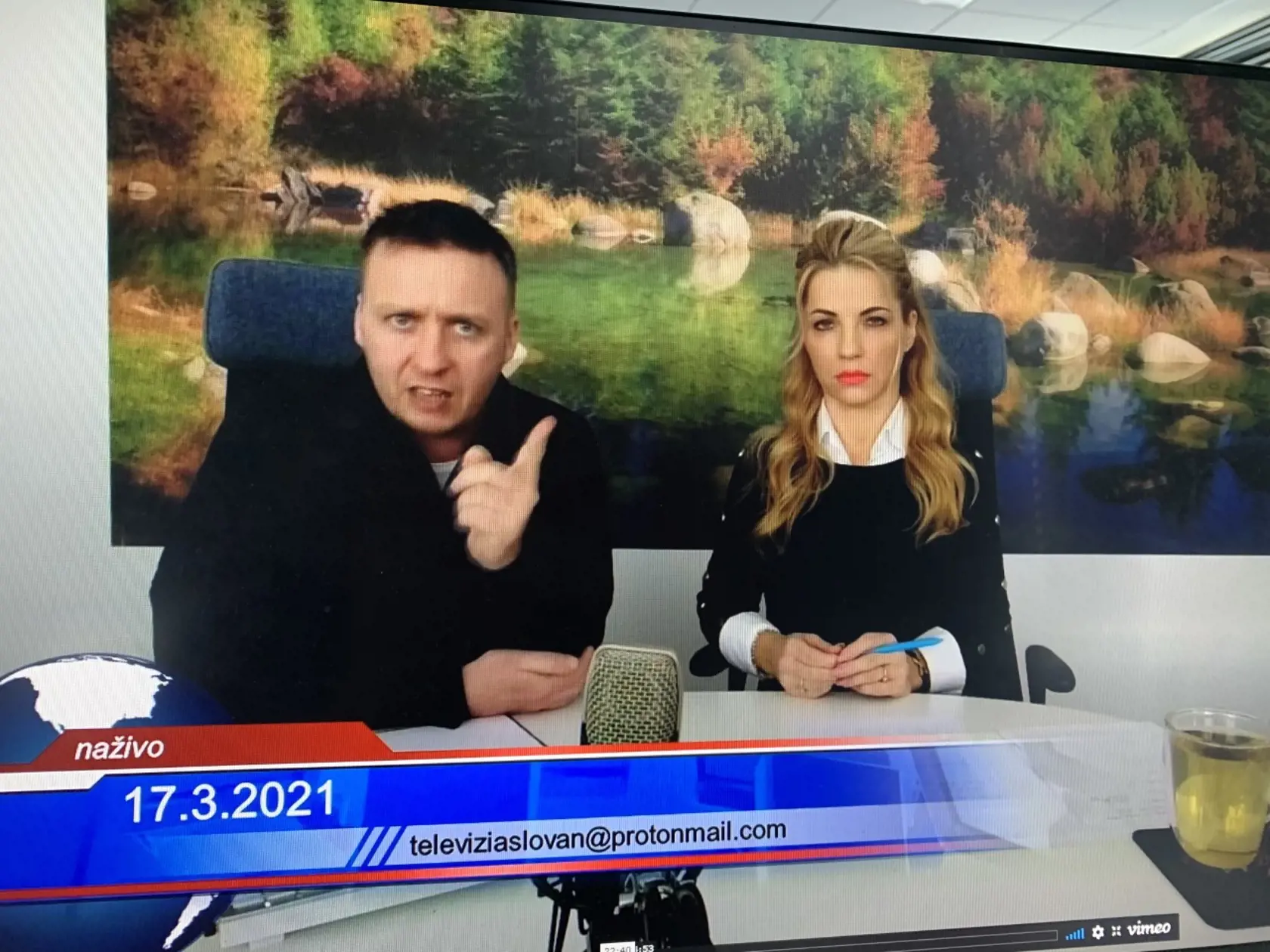 Martina Šimkovičová a Peter Kotlár.
