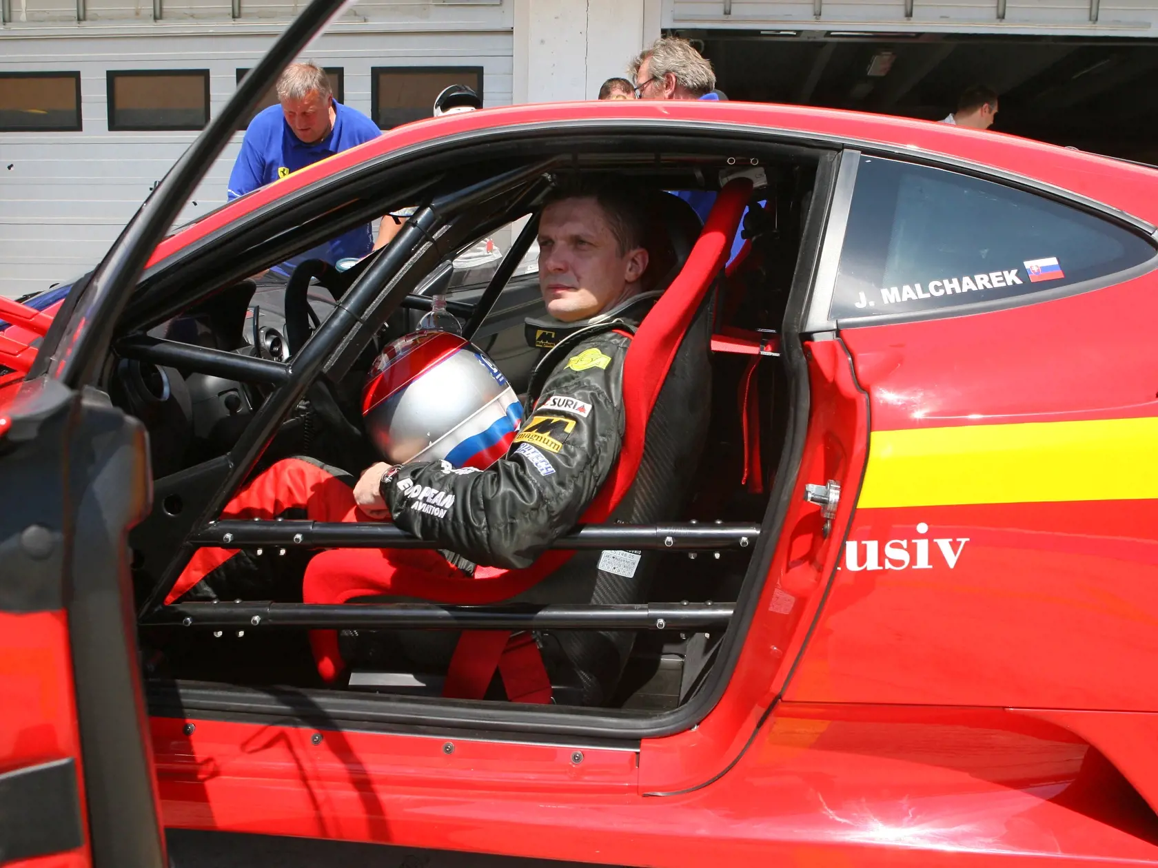 Trening sluzobnych vodicov na Hungaroringu;Jirko Malcharek;;15.5.2007 Budapest;foto Ján Zemiar