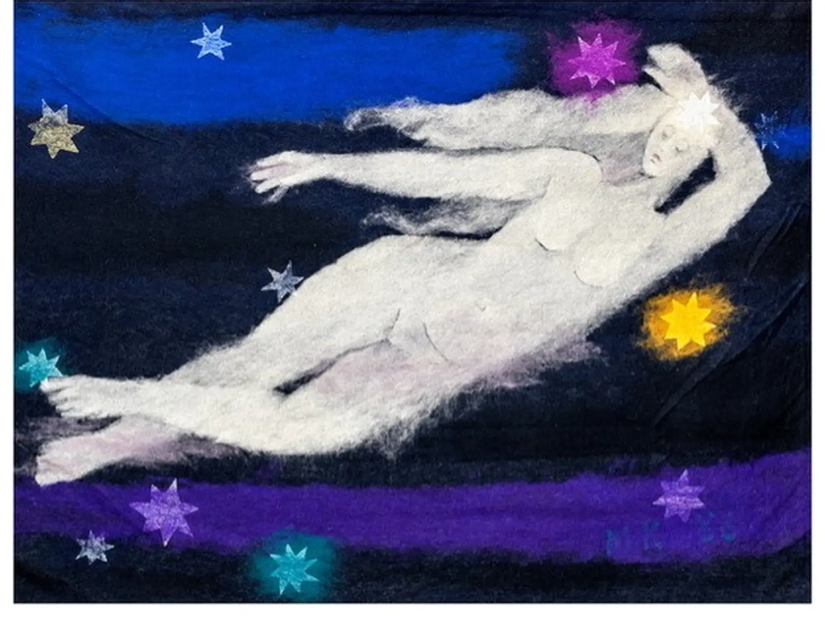 Pani kométa Halley (art-protis, 142x105, r.1986)