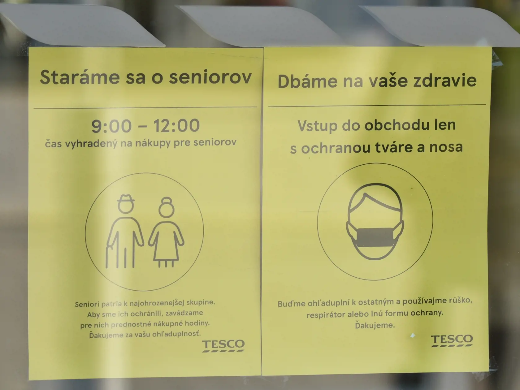 V obchodoch platia prísne hygienické pravidlá.
