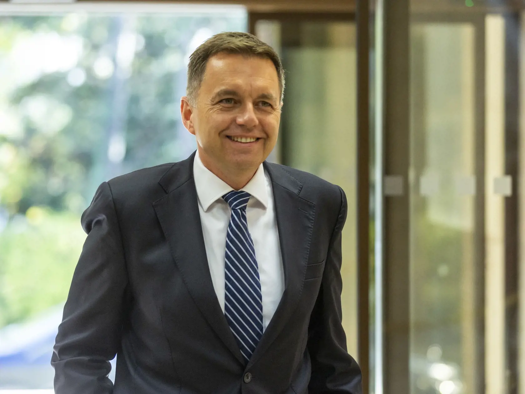 Na snímke guvernér Národnej banky Slovenska Peter Kažimír