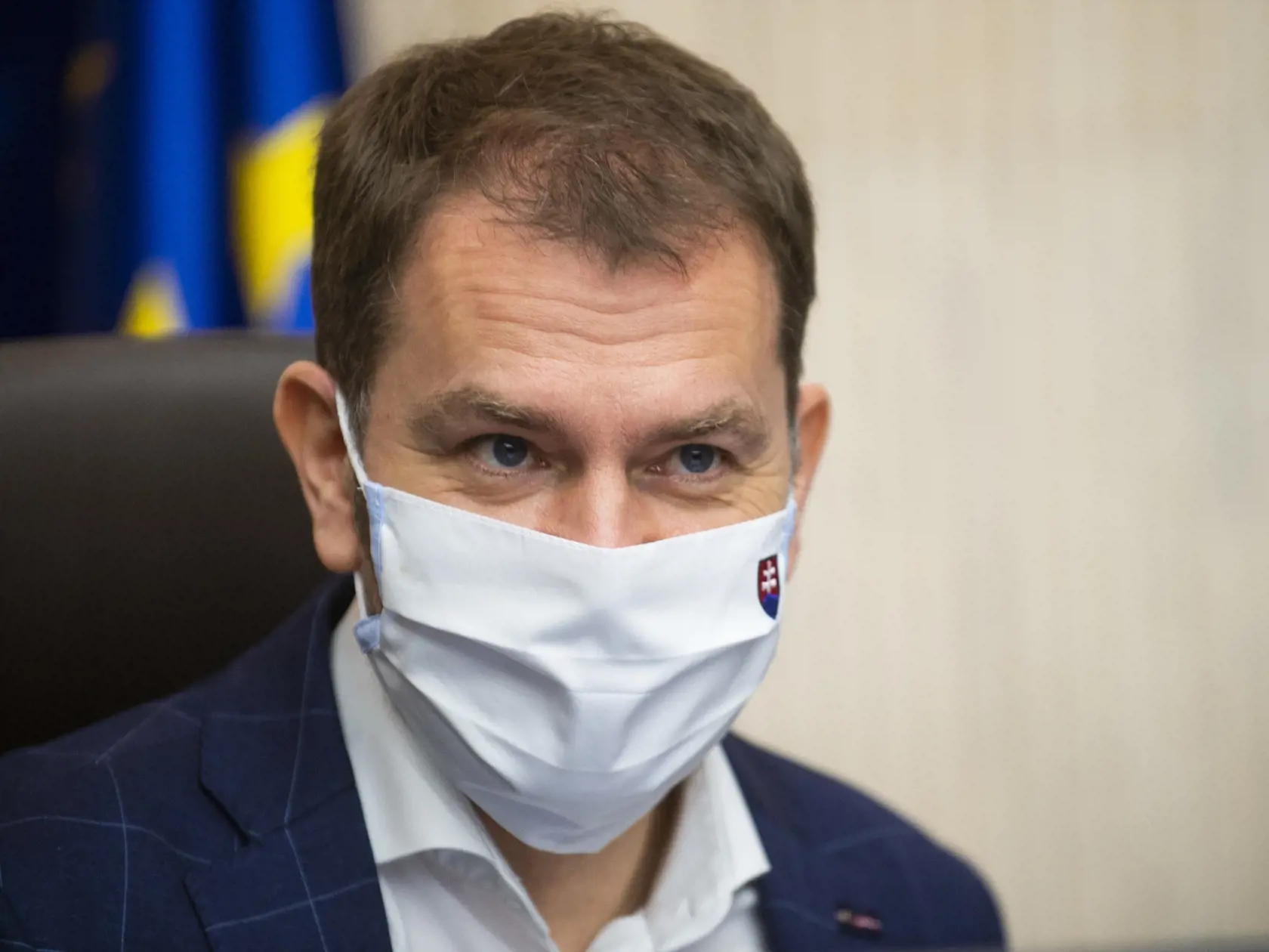 Na snímke je predseda vlády SR Igor Matovič (OĽaNO)