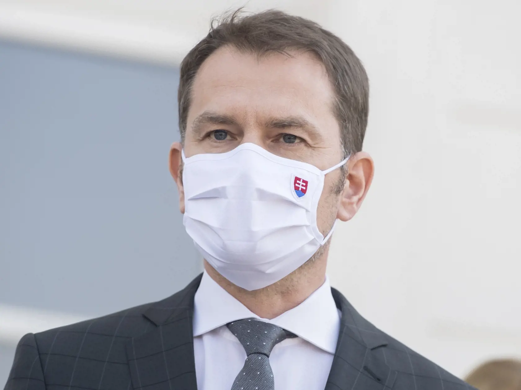 Na snímke je predseda vlády SR Igor Matovič