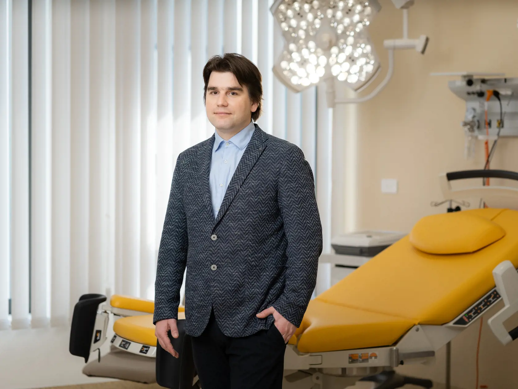MUDr. Martin Gábor, lekár špecialista v oblasti maternofetálnej medicíny Nemocnice Bory.