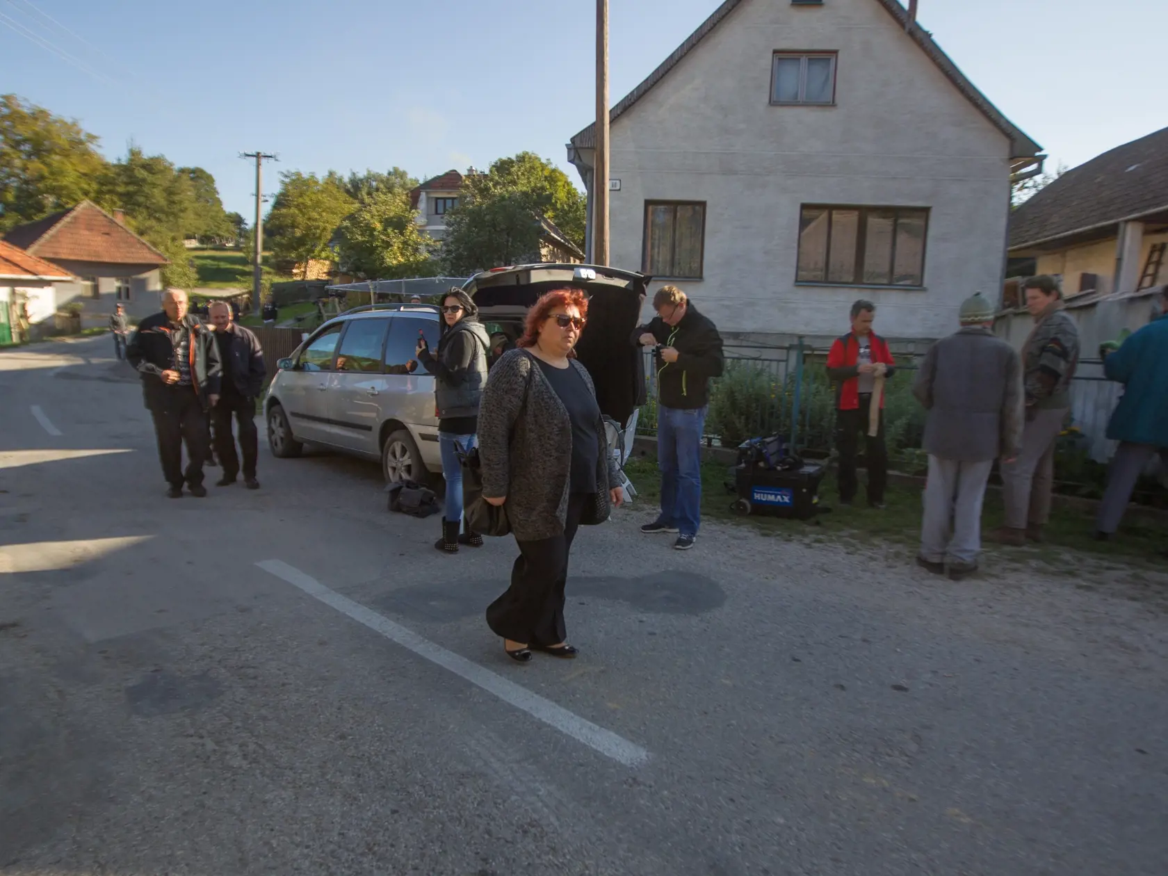 Dedinka Nová Lehota. Na týchto miestach sa točí seriál Horná Dolná.