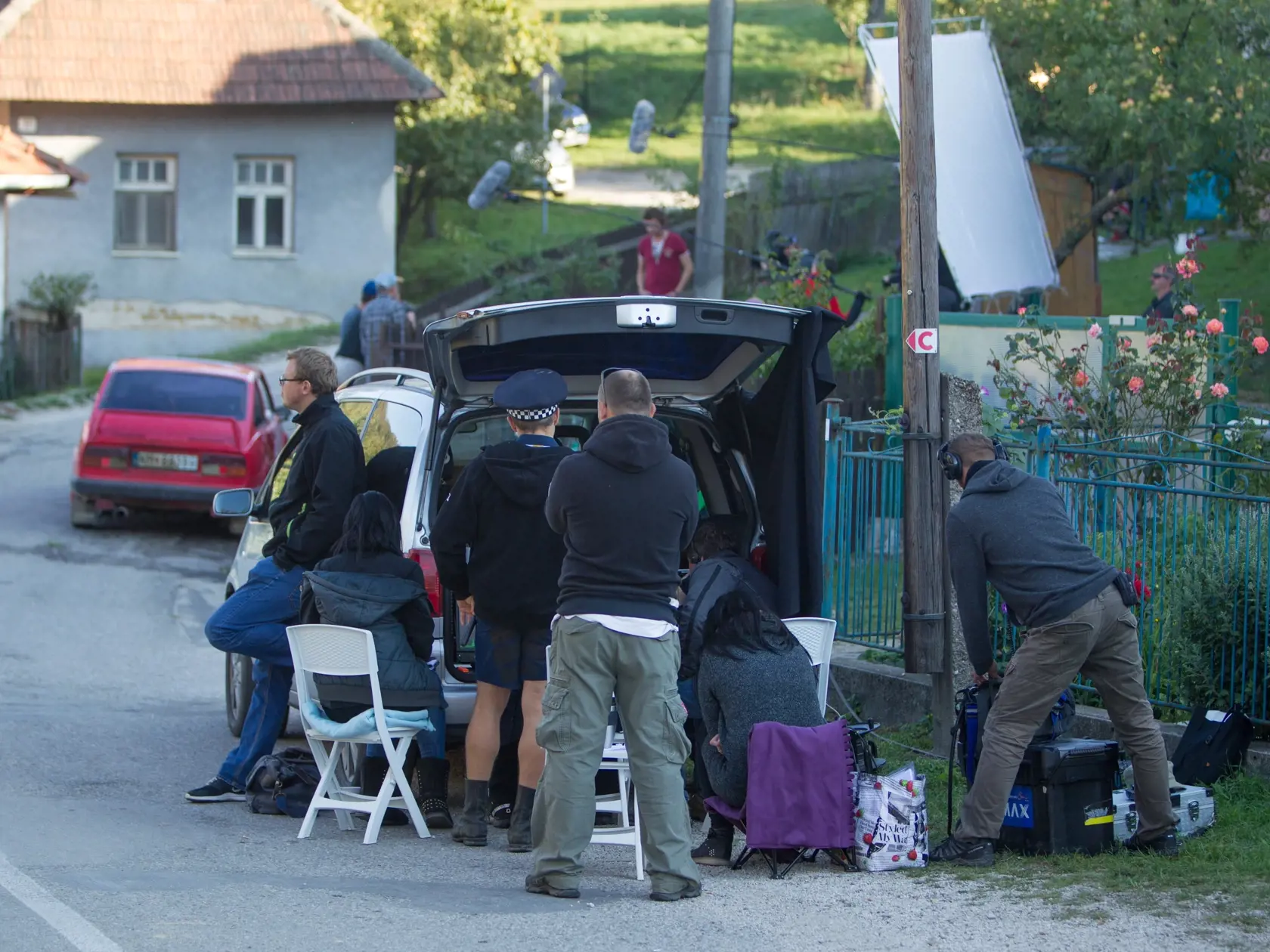 Dedinka Nová Lehota. Na týchto miestach sa točí seriál Horná Dolná.