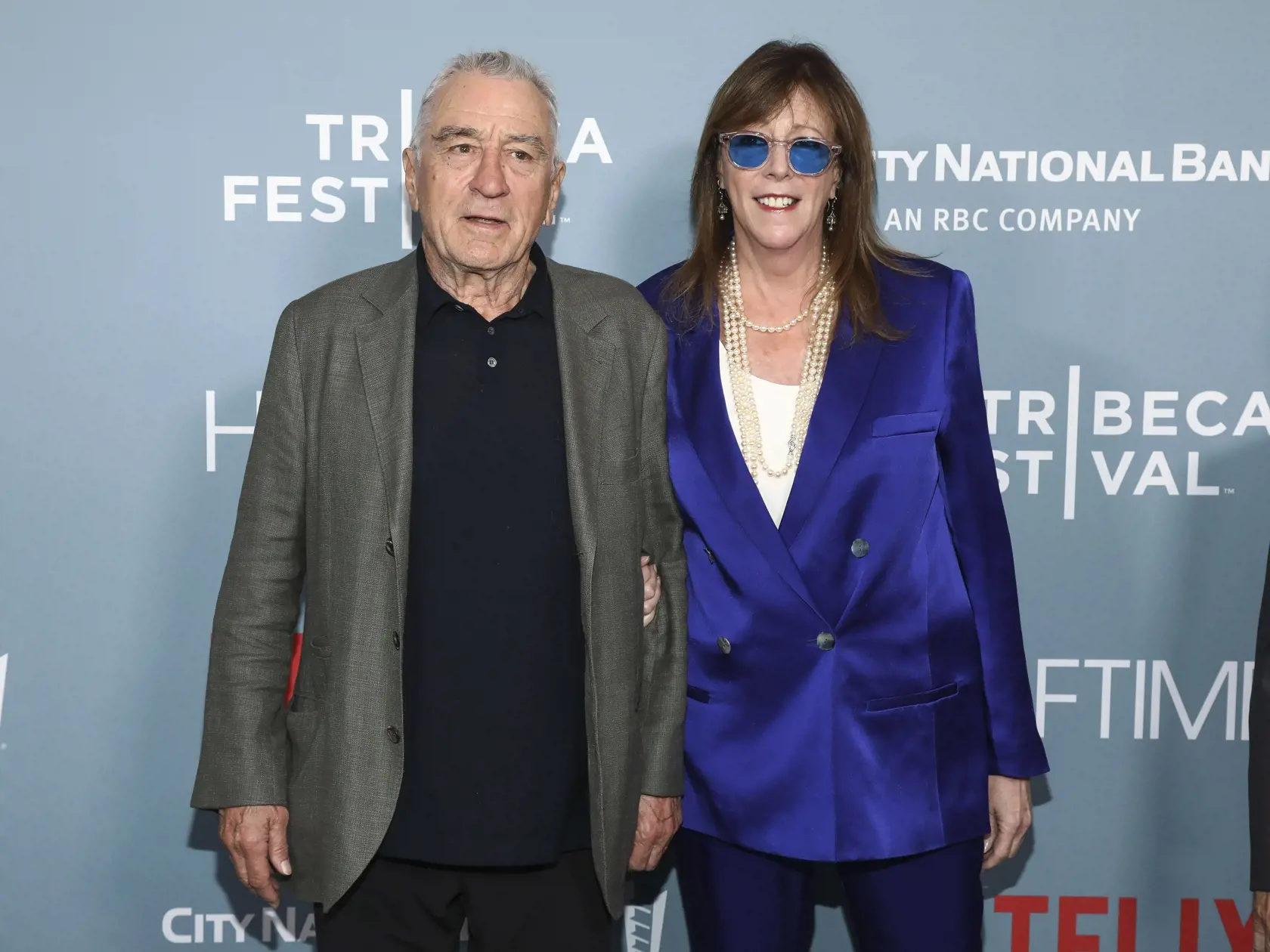 Herec Robert De Niro a Tribeca Jane Rosenthal.