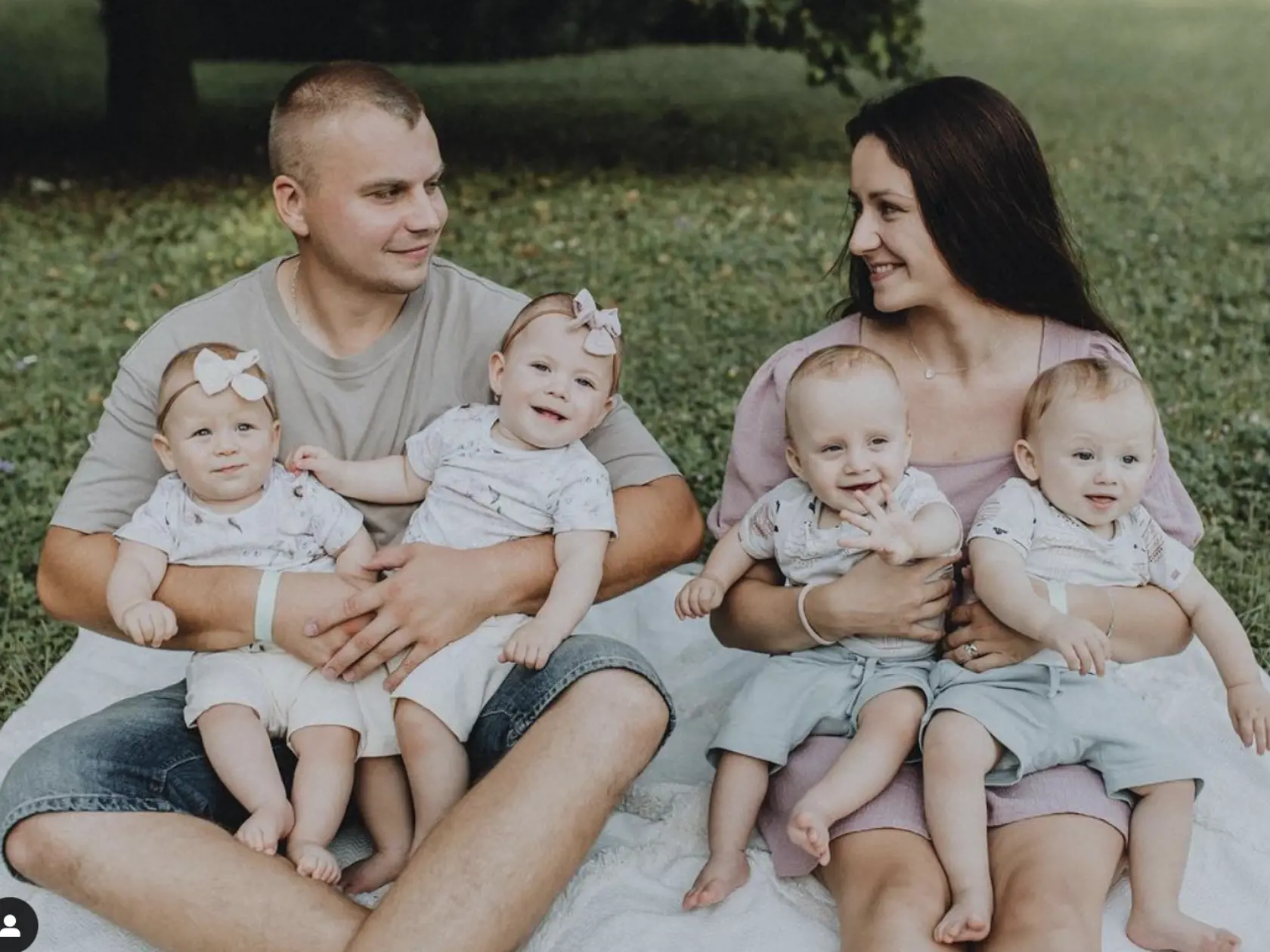 Štvornásobná radosť. Jedno tehotenstvo a štyri krásne deti.