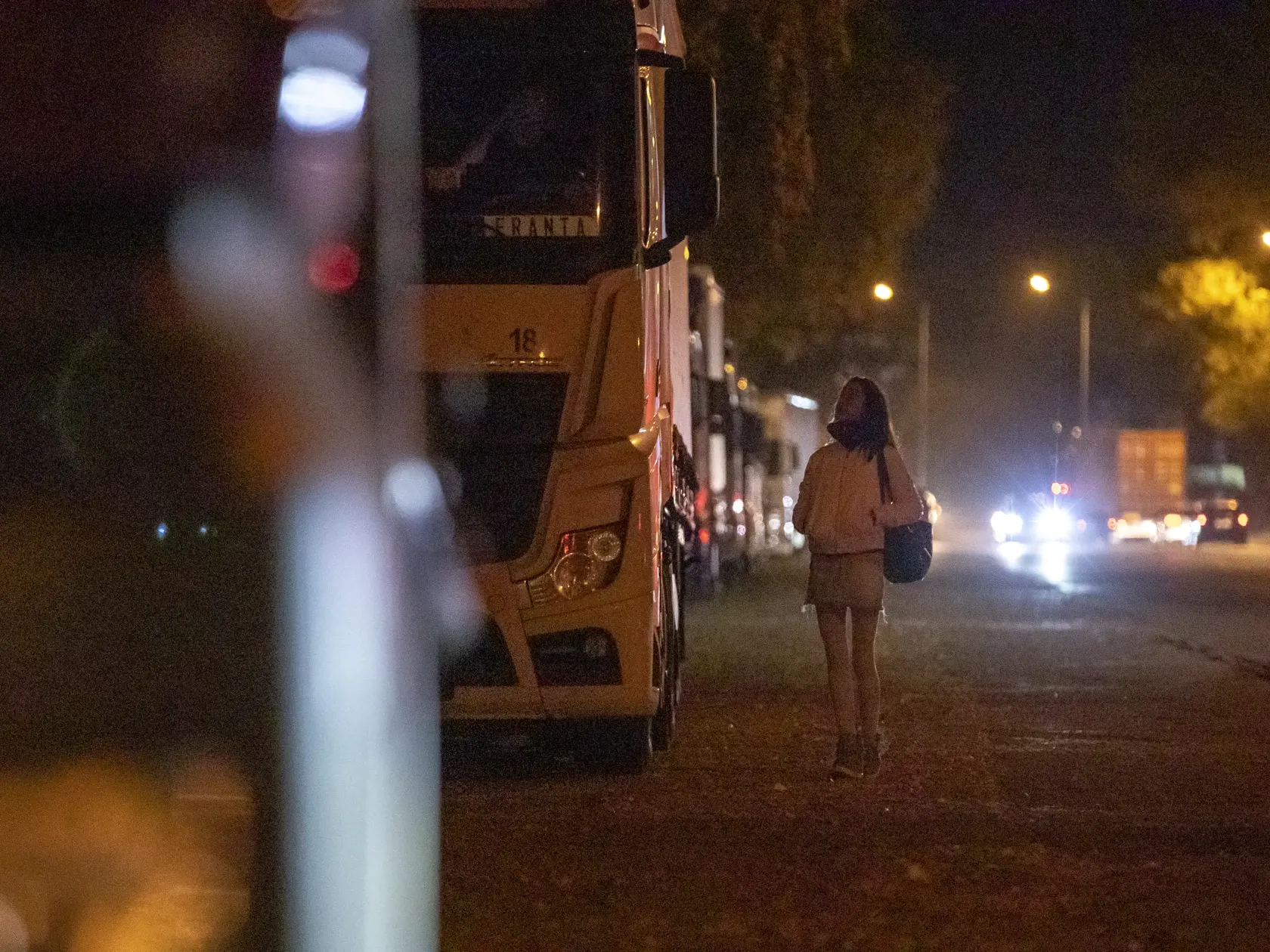 Slovnaftská ulica vedie k známej rafinérke vo Vlčom Hrdle a preslávila sa vysokým výskytom prostitútiek v okolí. Ženy postávajú pri ceste a oslovujú kamionistov, prípadne kývajú na okoloidúcich šoférov. V kríkoch si zase následne aplikujú drogy. Niet preto divu, že v okolí je neskutočný neporiadok a v noci si tadeto pešo netrúfne ani tvrdý chlap!