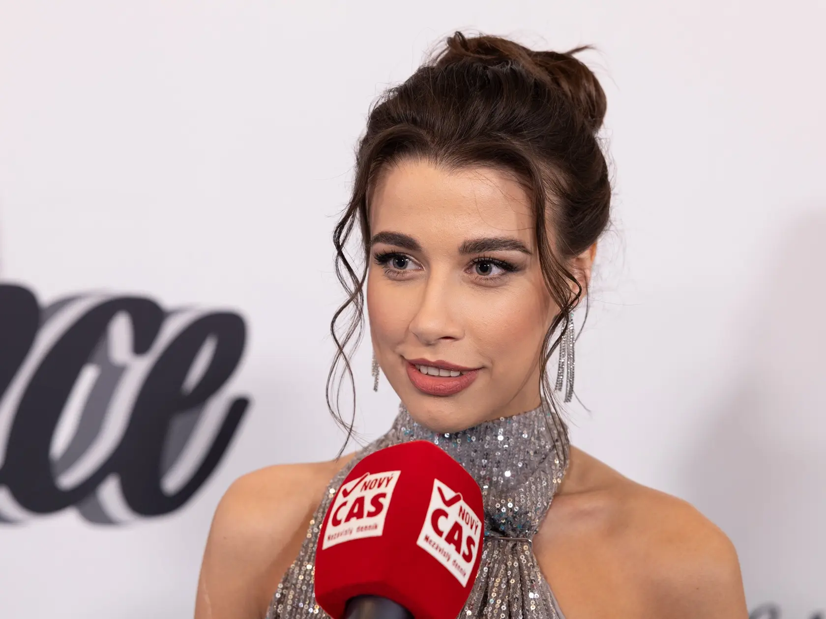 Na snímke Adriána Brnčalová počas štvrtého  kola Let's dance 2025.