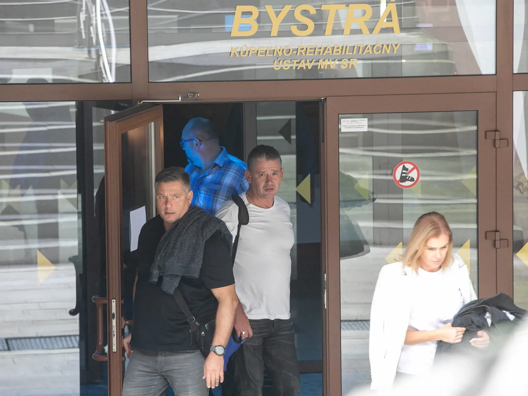 Team building strany Oľano (Obyčajní Ľudia) v rekreačného zariadenia Ministerstva vnútra v Liptovskom Jáne - Bystré. Na snímke je Roman Mikulec.